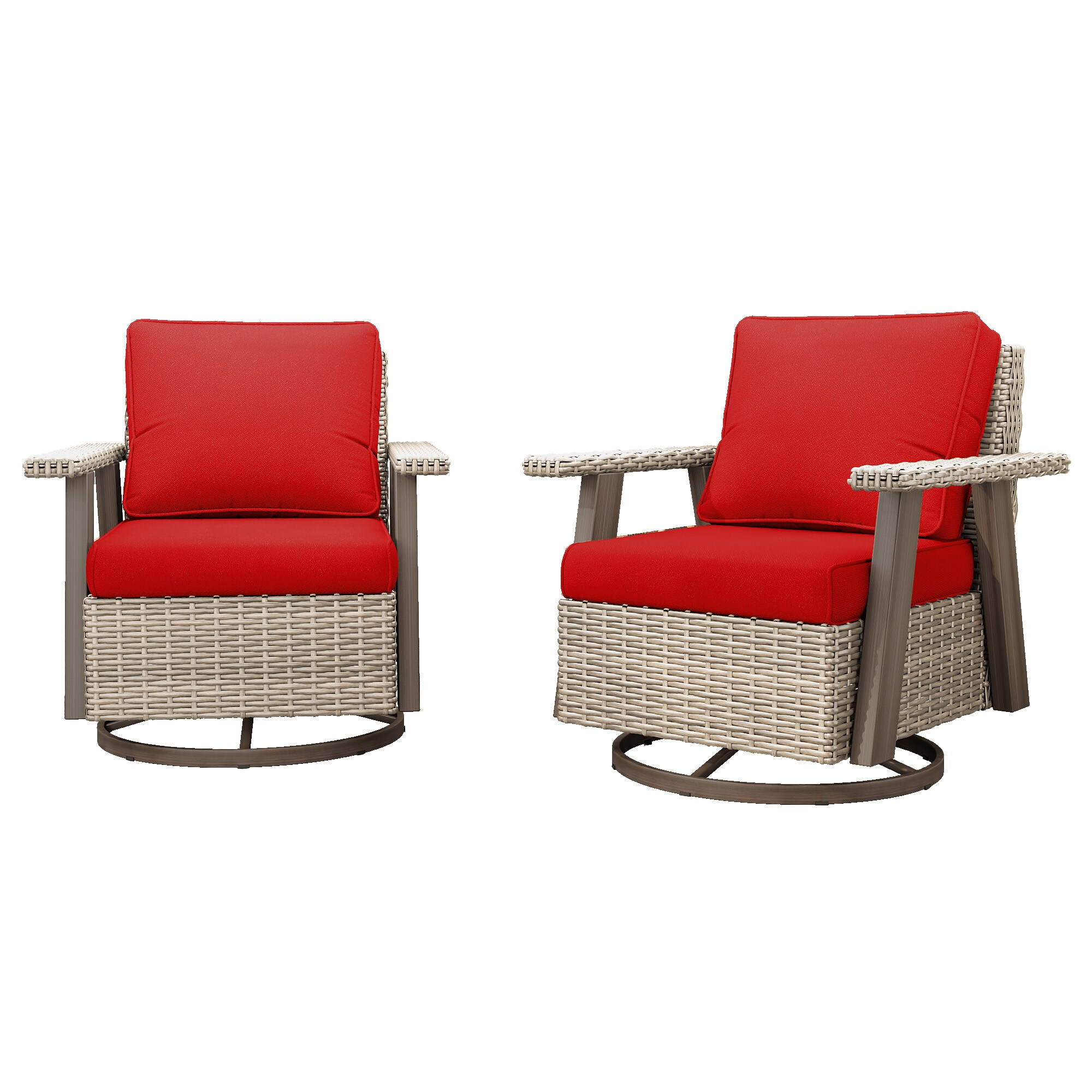 Gardenbee GBQC2M48RD Patio-Chairs - View #2
