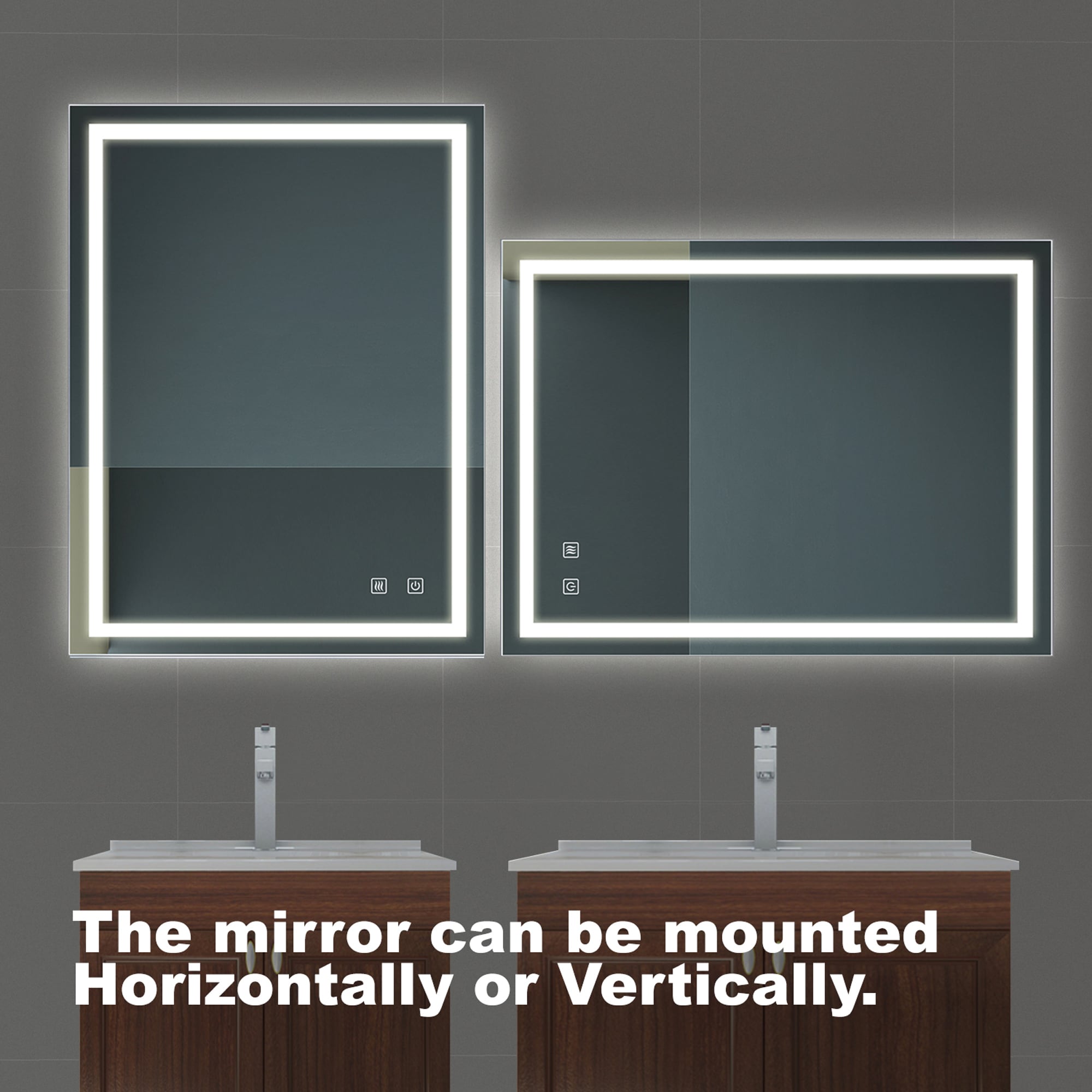 CASAINC CV-W54326741 Framed-Bath-Mirrors - View #8