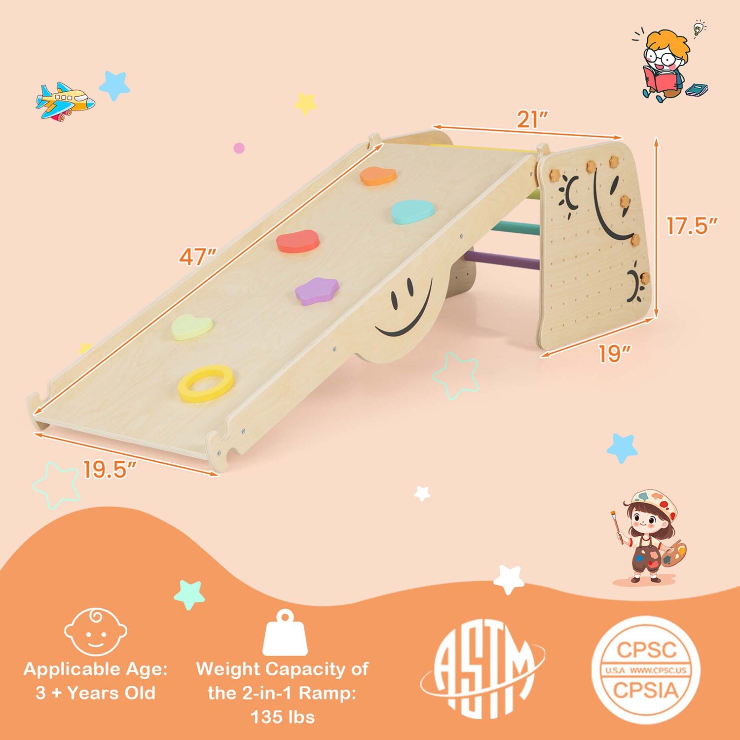 Costway HCST00701 Play-Toys - View #3