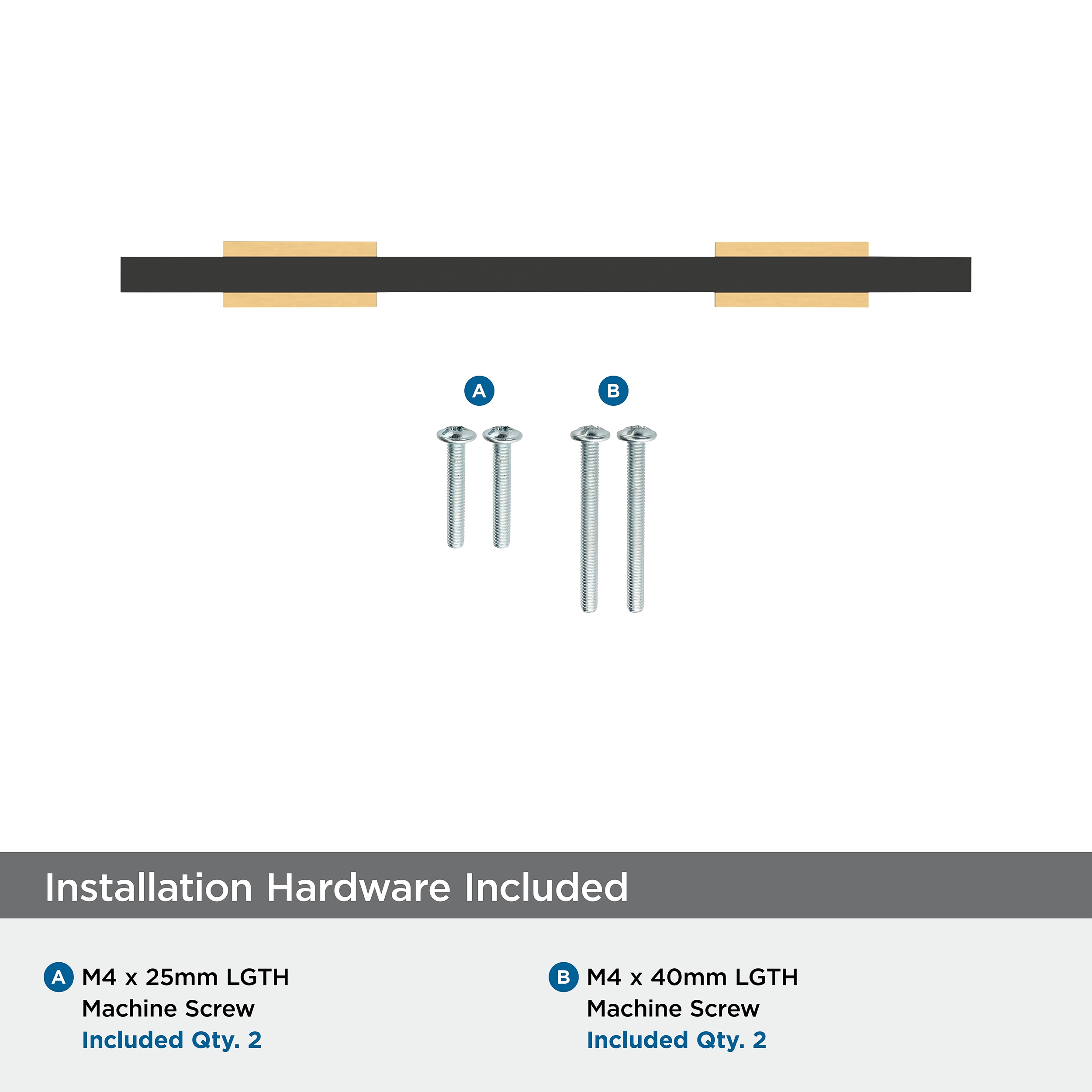 Amerock BP77896CZMB Cabinet-Pulls - View #5