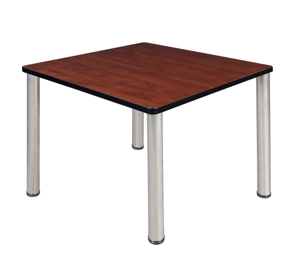 Regency TB4242CHBPCM Breakroom Red 4-Person Training Table (42-in W x 29-in H)