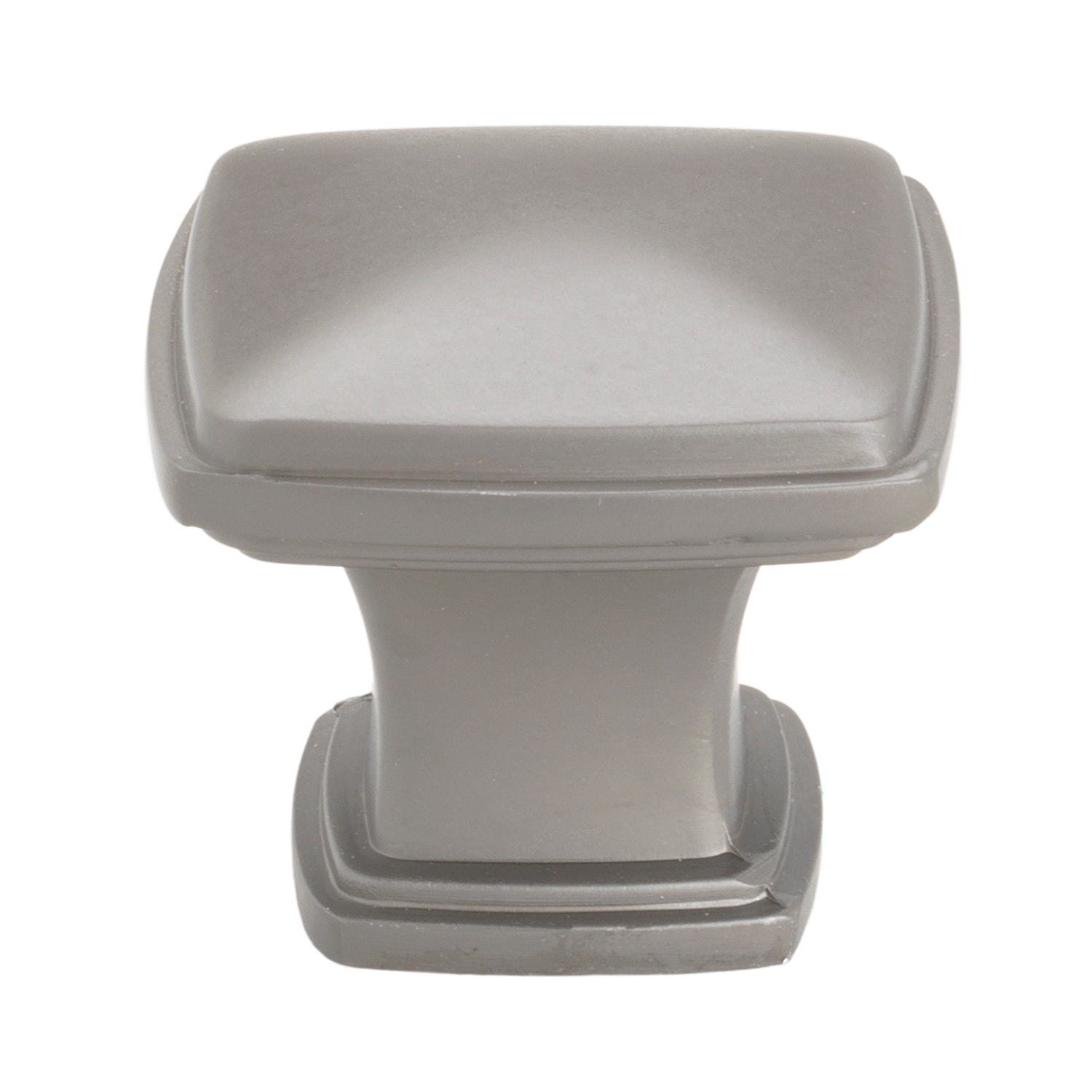 GlideRite Hardware 81091-GPH-5 1-1/4 in. Square Decorative Cabinet Knob - 5 Pack