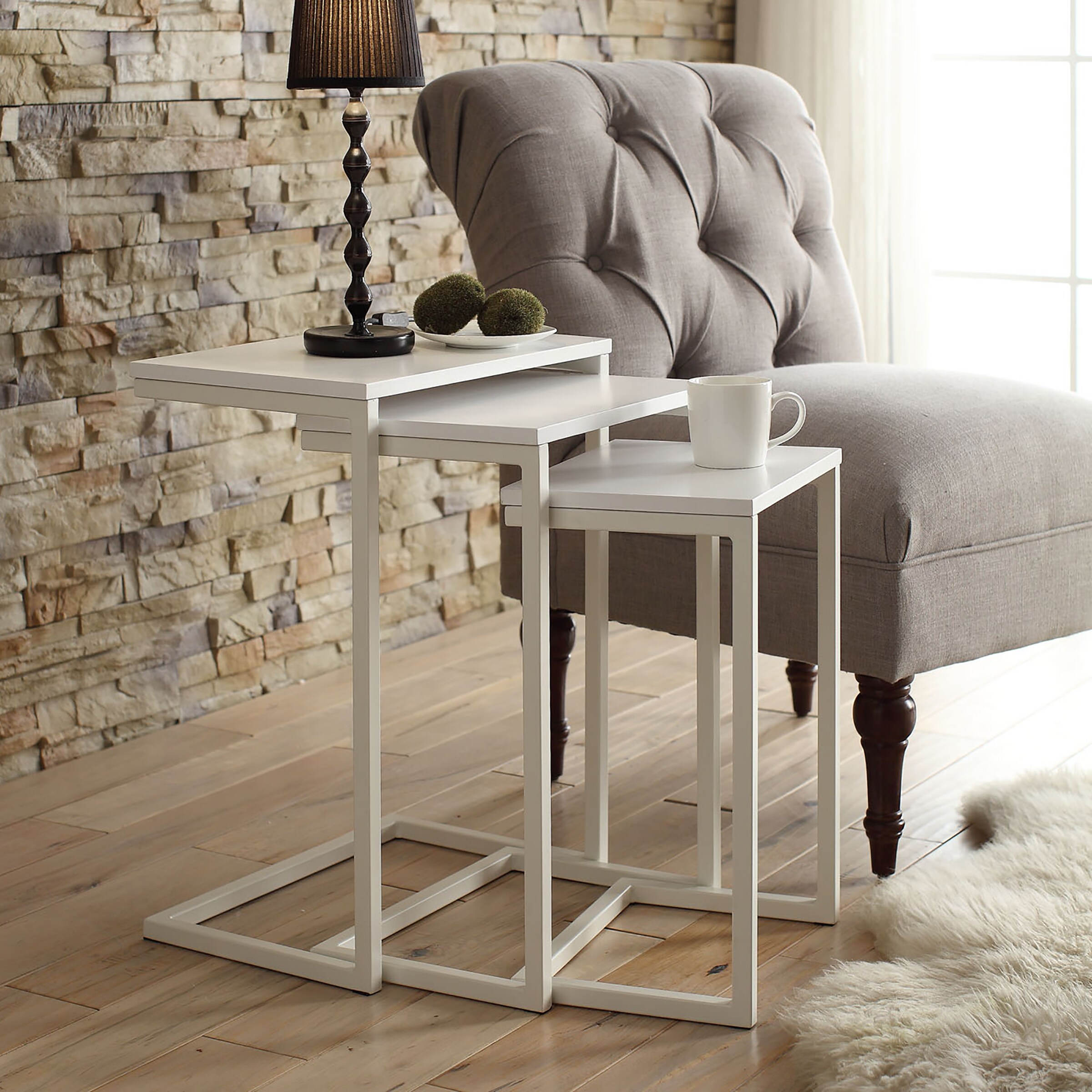 Carolina Cottage WSS-2016WHT Accent-Table-Sets - View #7