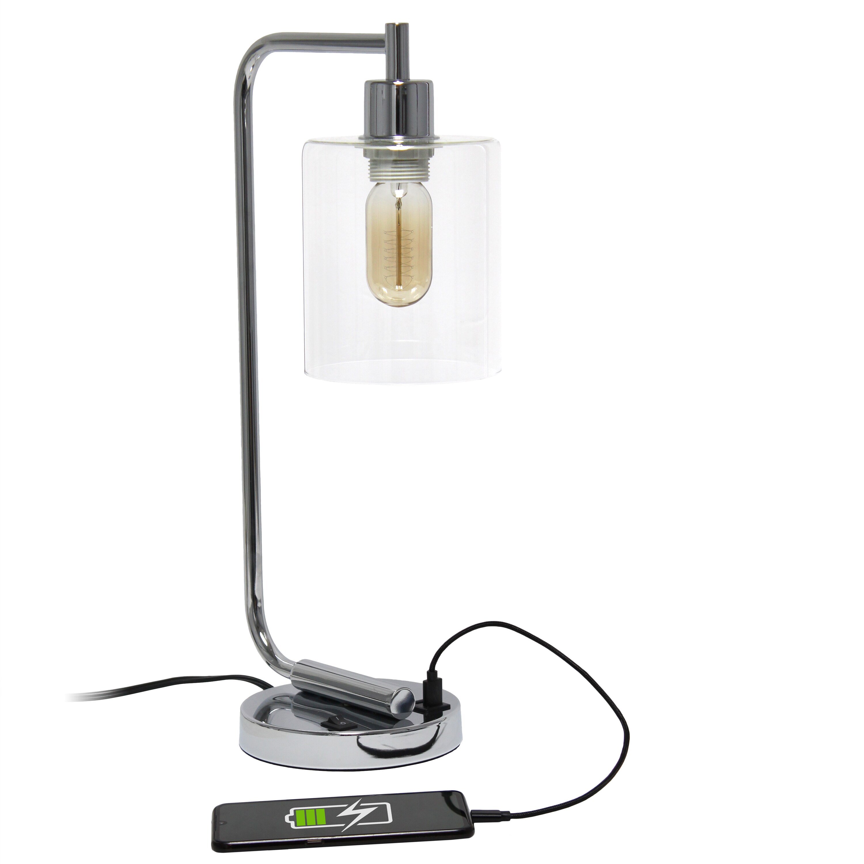 Lalia Home LHD-2002-CH-LB Desk-Table-Lamps - View #6