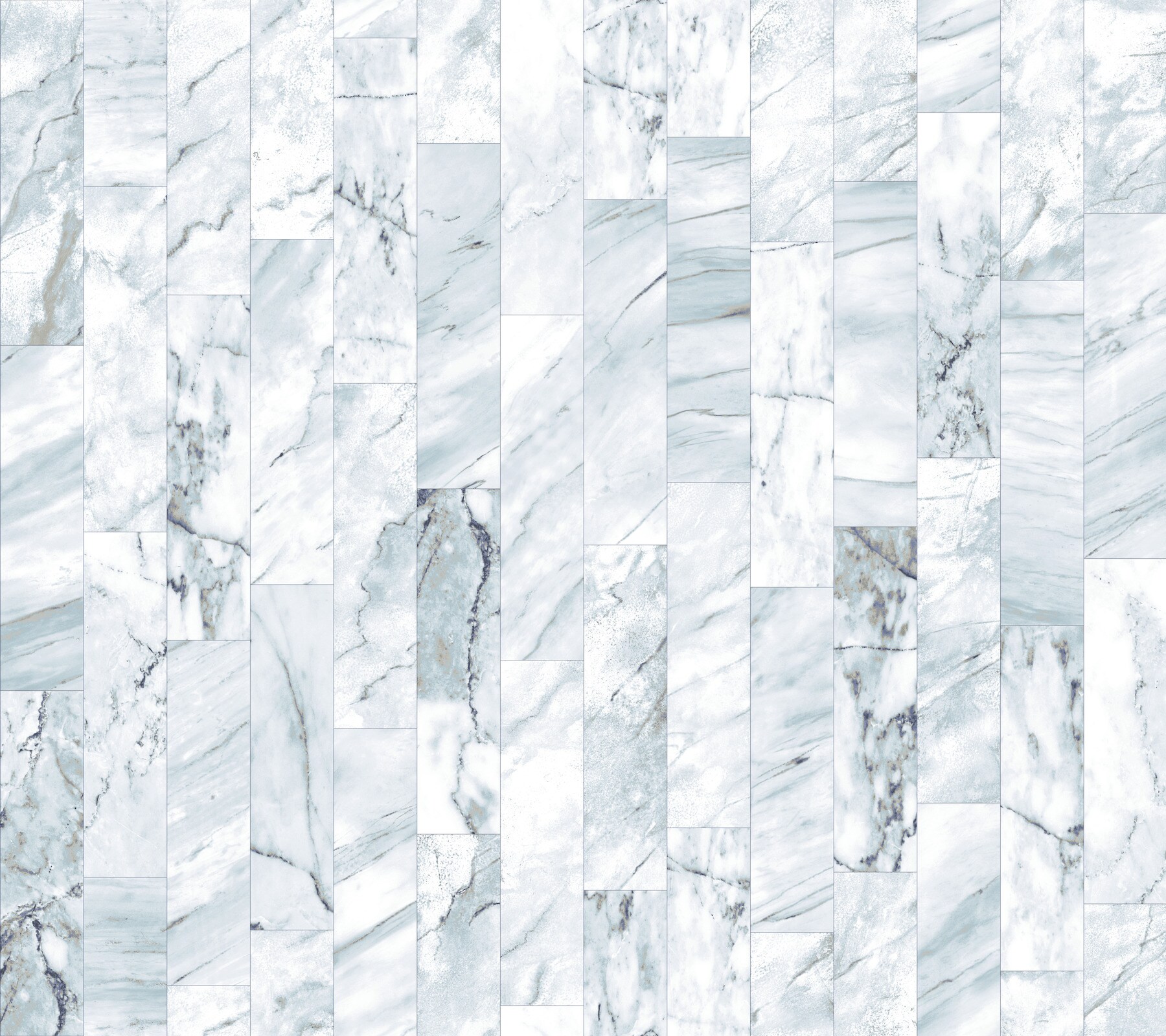 York Wallcoverings PSW1120RL York Premium Peel and Stick Stonework 45-Sq. Feet Blue Non-woven Geometric Self-adhesive Peel and Stick Wallpaper