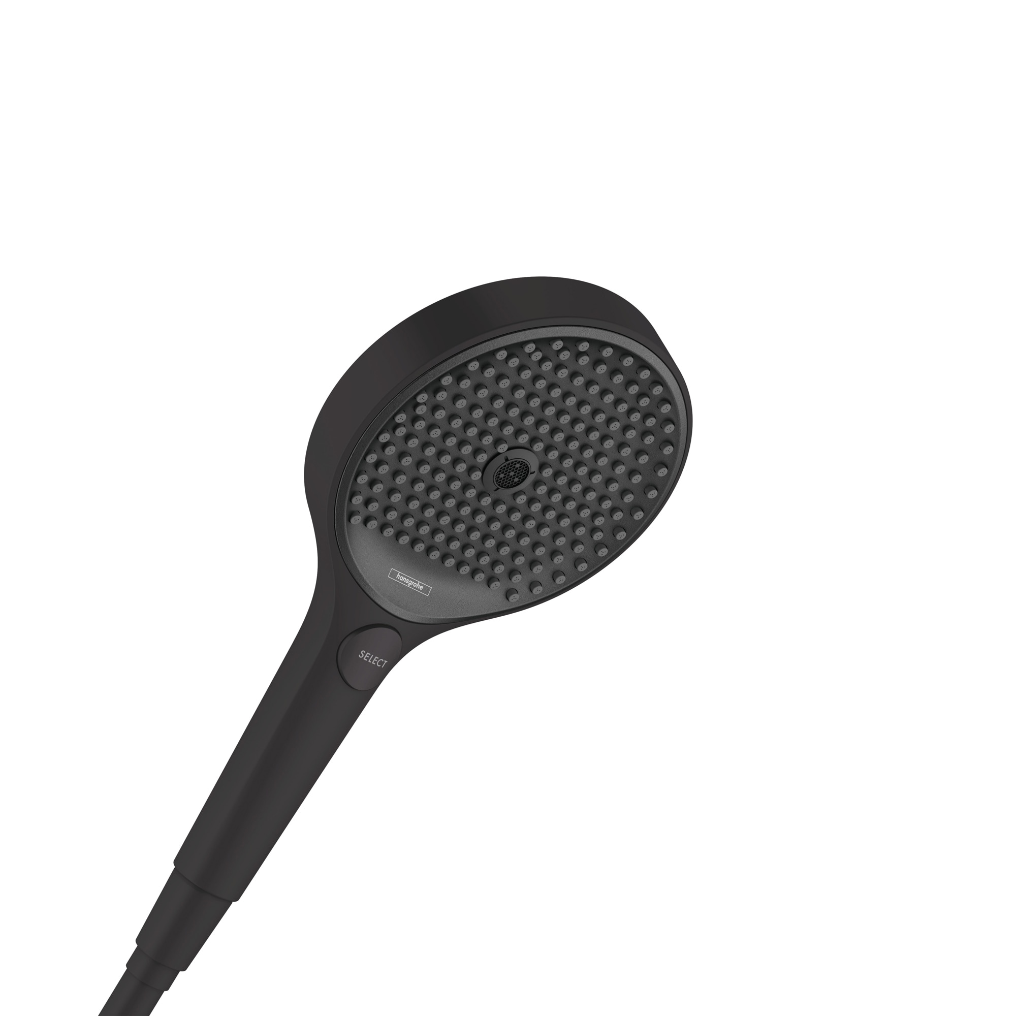Hansgrohe 26864671 Matte Black Sold separately Multi-function 5.25-Inches Round Shower Faucet