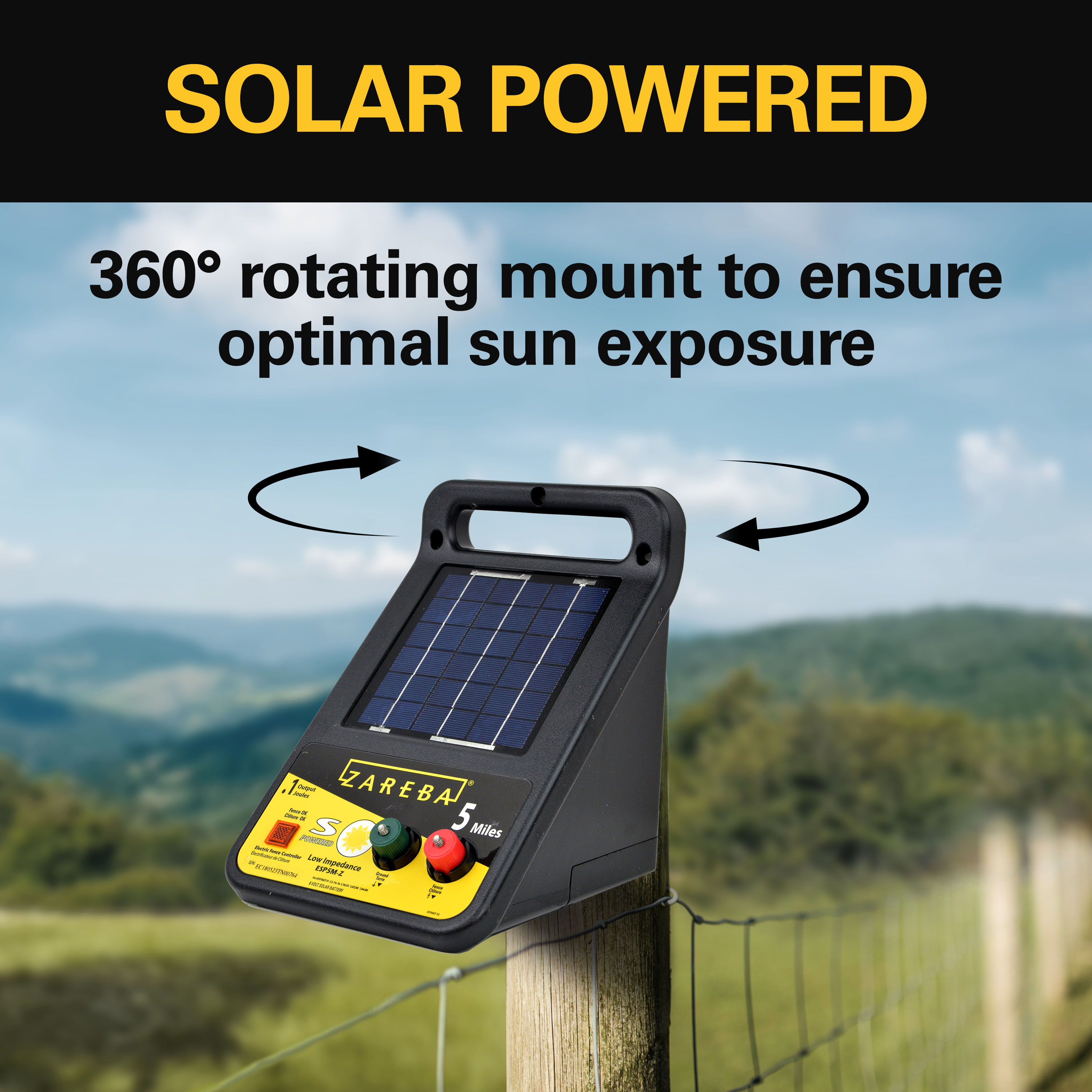 Zareba Systems ESP5M-Z Electric-Fence-Chargers - View #2