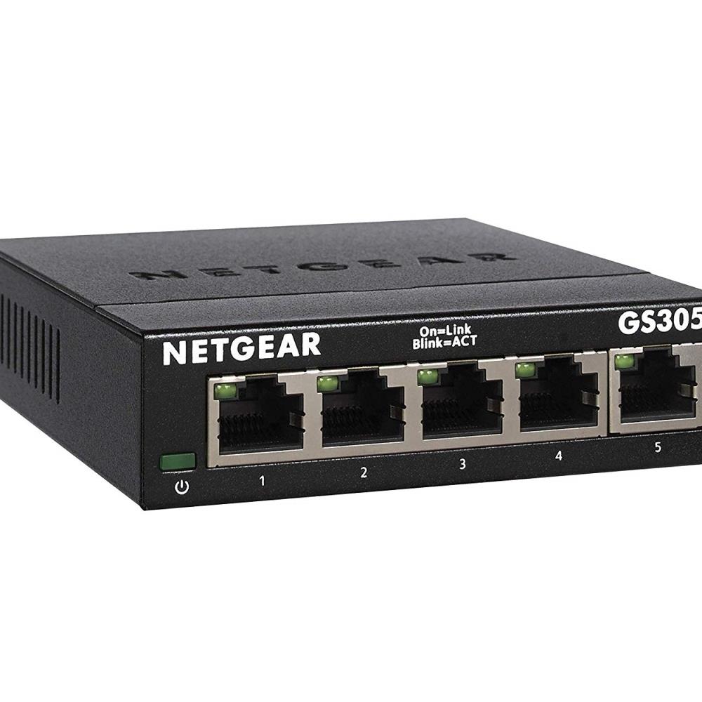 Netgear 5port Gigabit Ethernet At Lowes.com