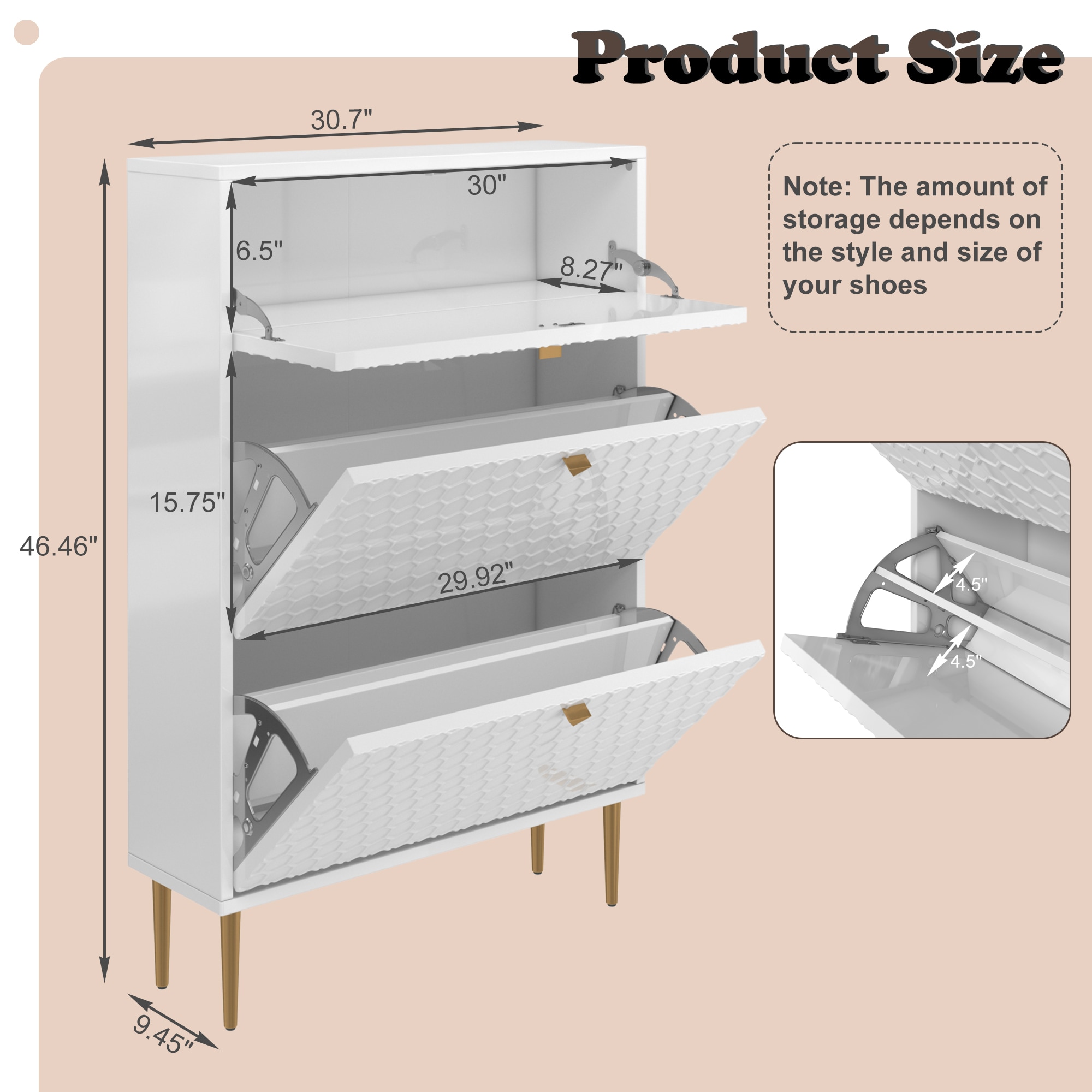Clihome W50-ZO-1476 Shoe-Racks - View #2