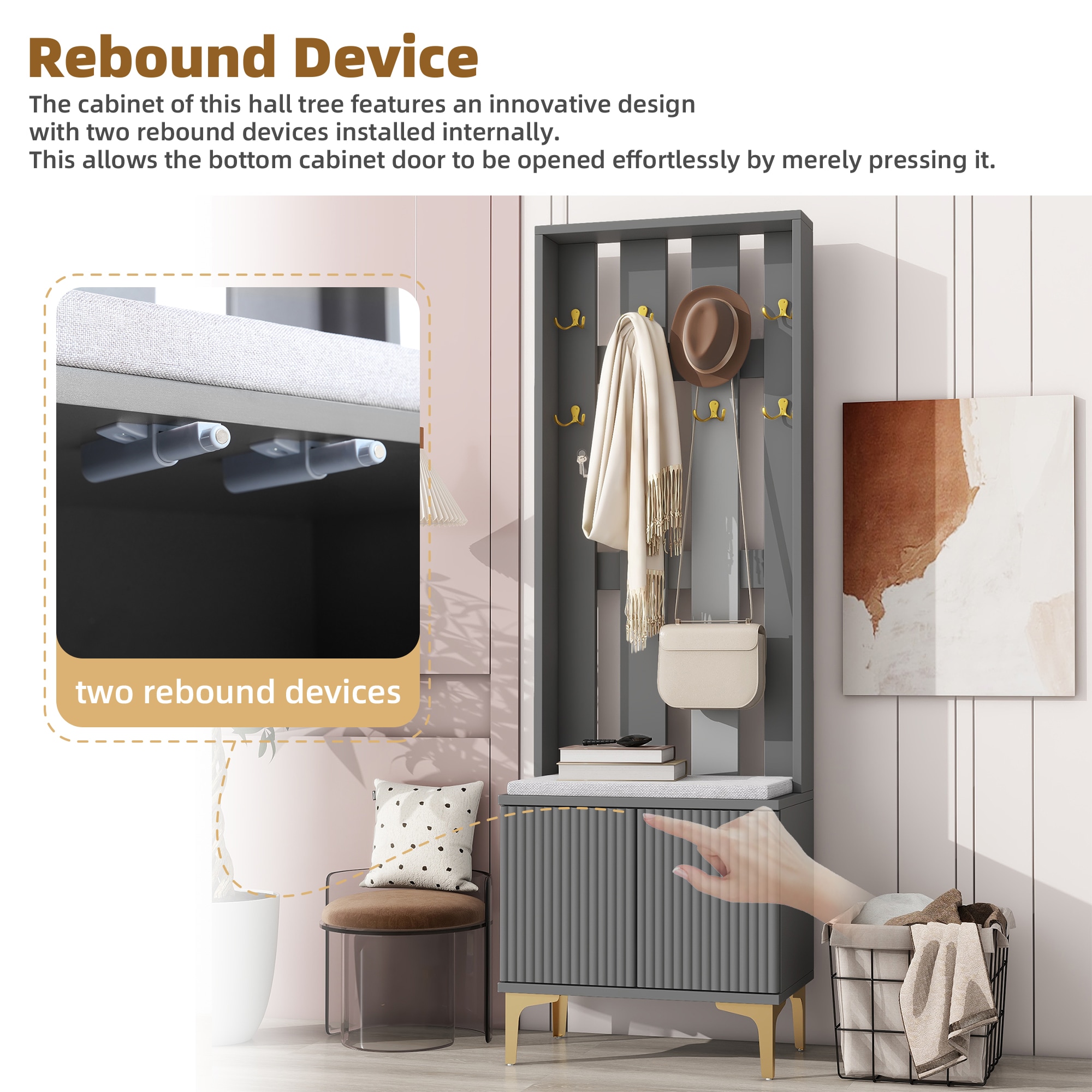 ModernLuxe N721P192814E Coatrack-Stands-Pedestals - View #3