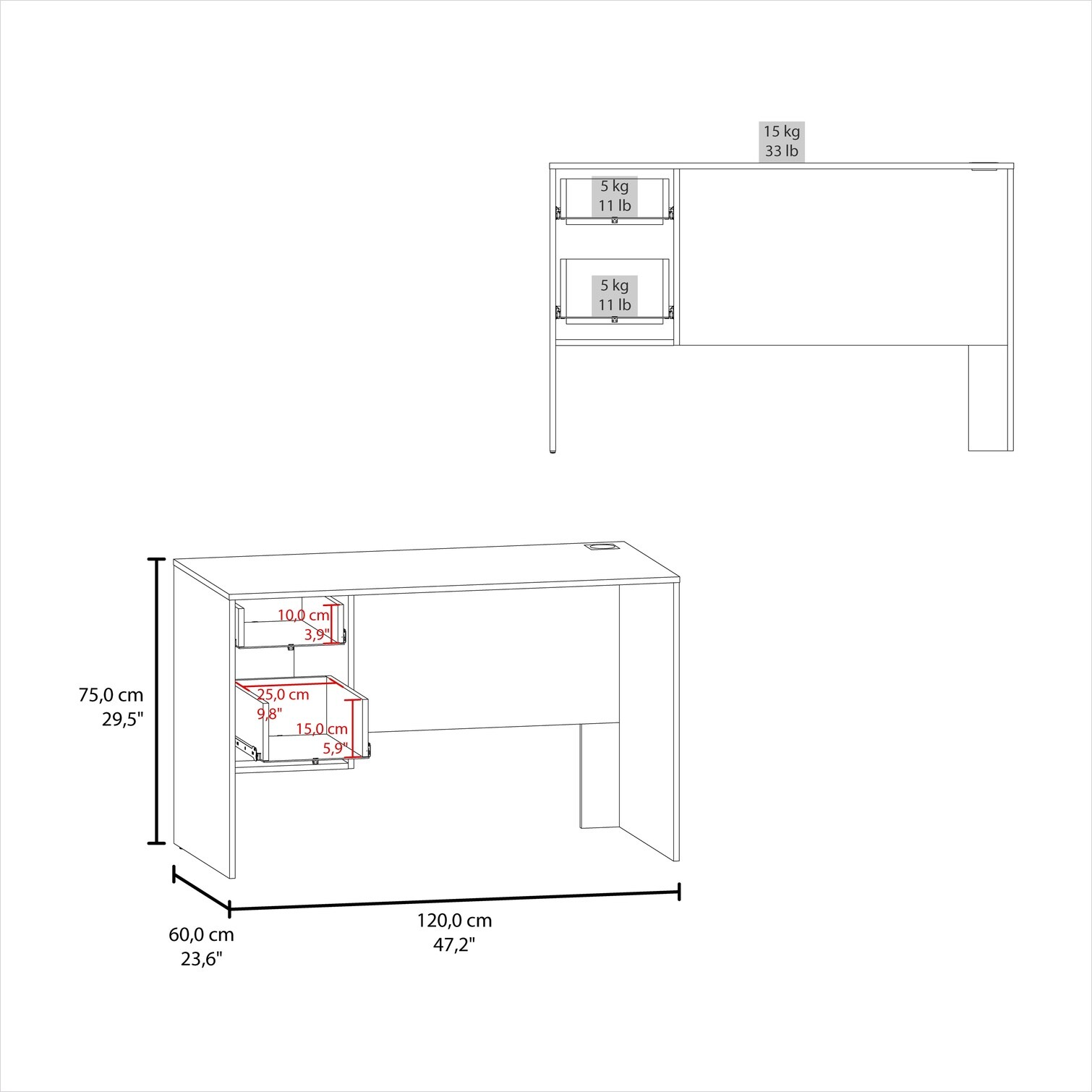Watnature OE3Y41KI5YQY desks - View #4
