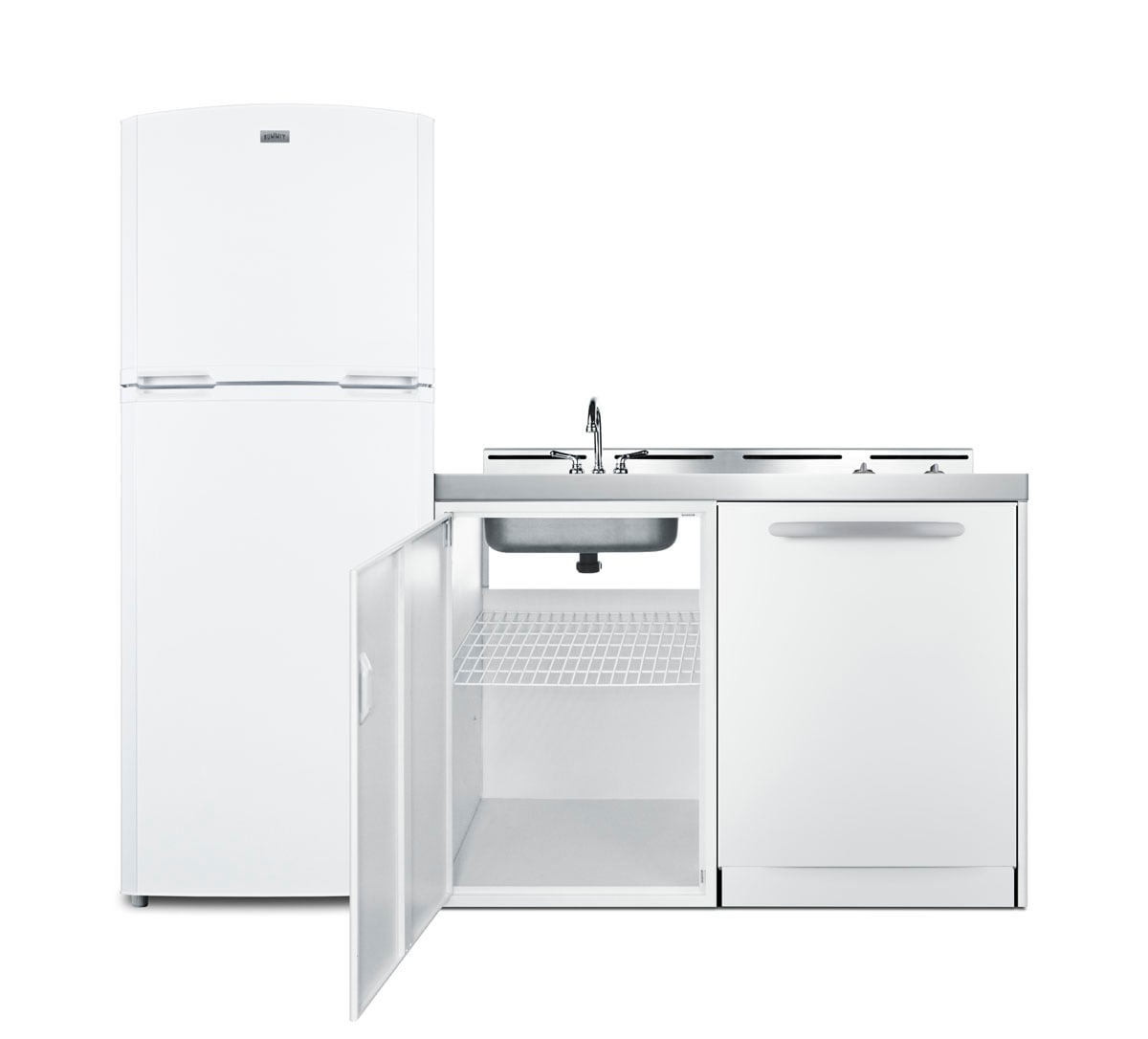 Summit Appliance 39 in. Compact Kitchen in White