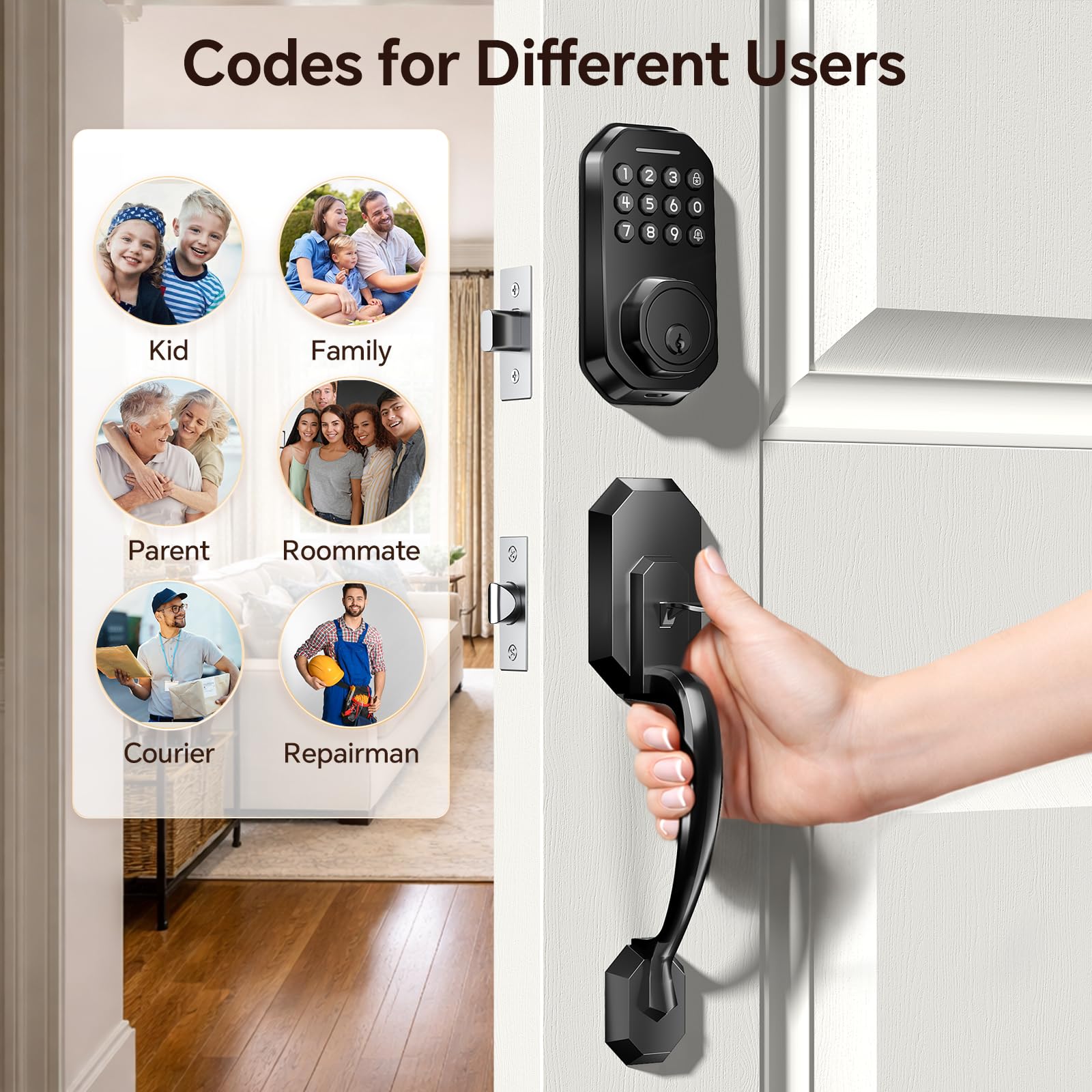 KHKFY LKH0712X098 Electronic-Door-Locks - View #6