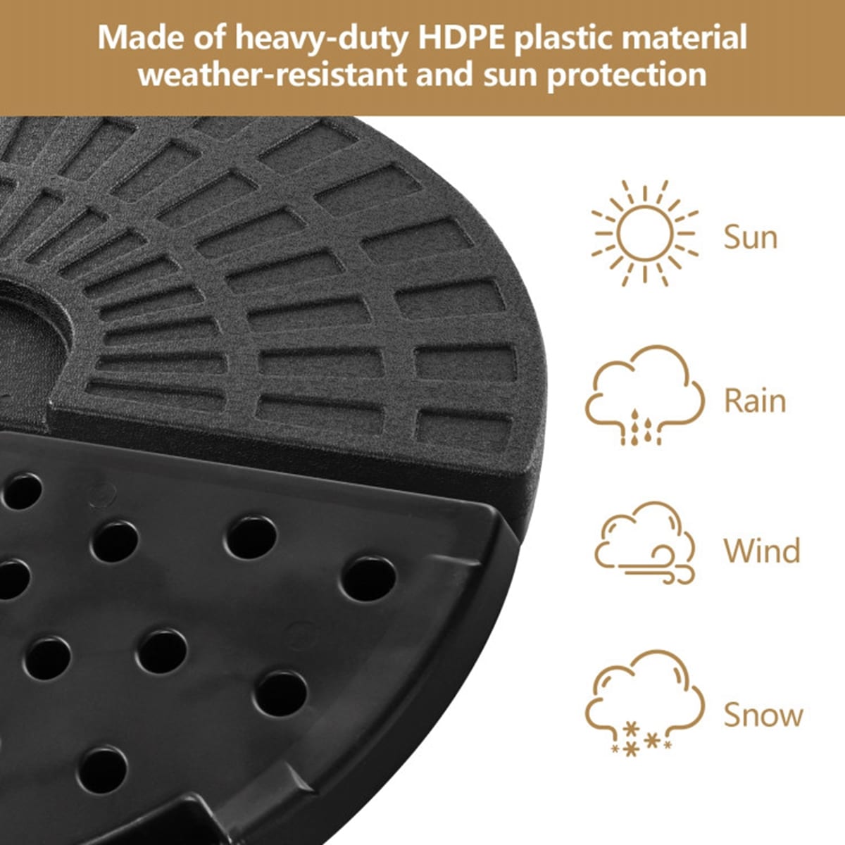 Forclover HYFC-4PB877 Umbrella-Bases - View #5