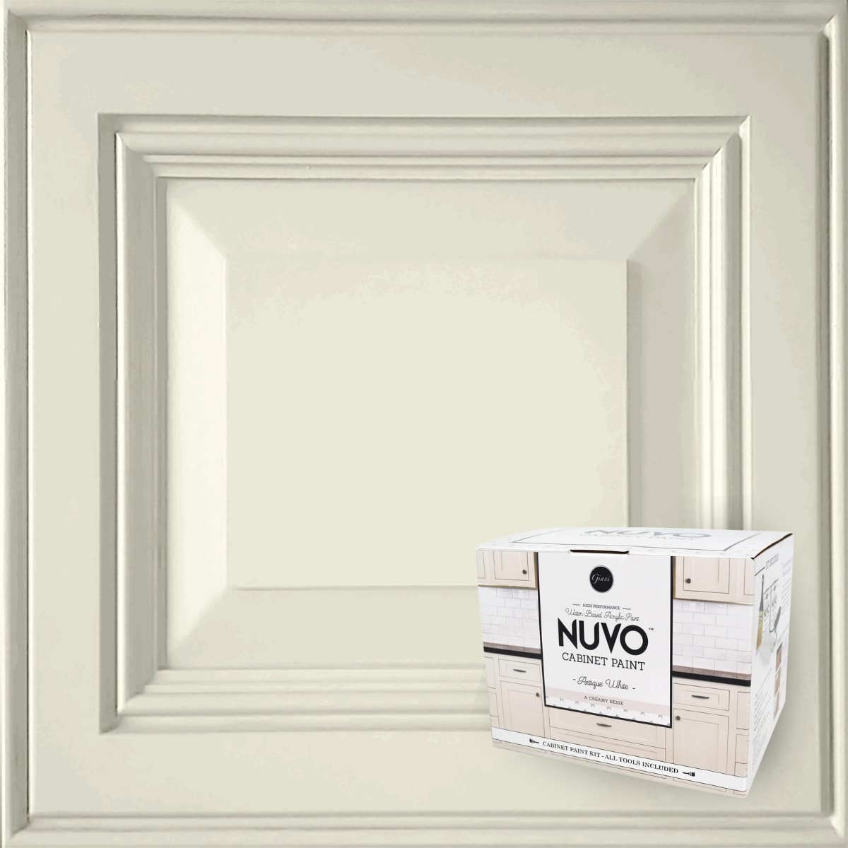Giani Satin Antique White ( 1-quart ) #FG-NU ANTIQ KIT