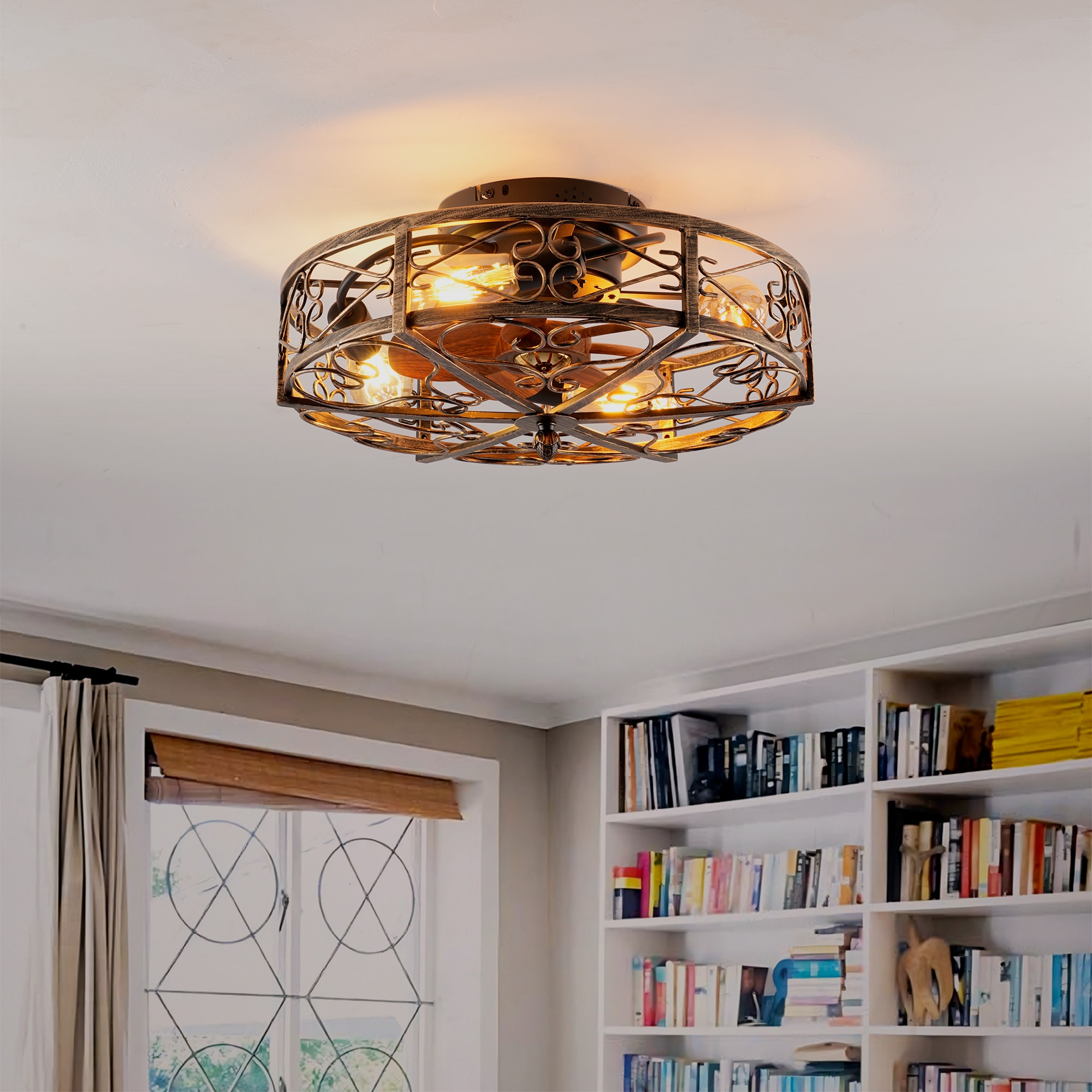 LUXEYARD DS-R-6P362944 Ceiling-Fans - View #2
