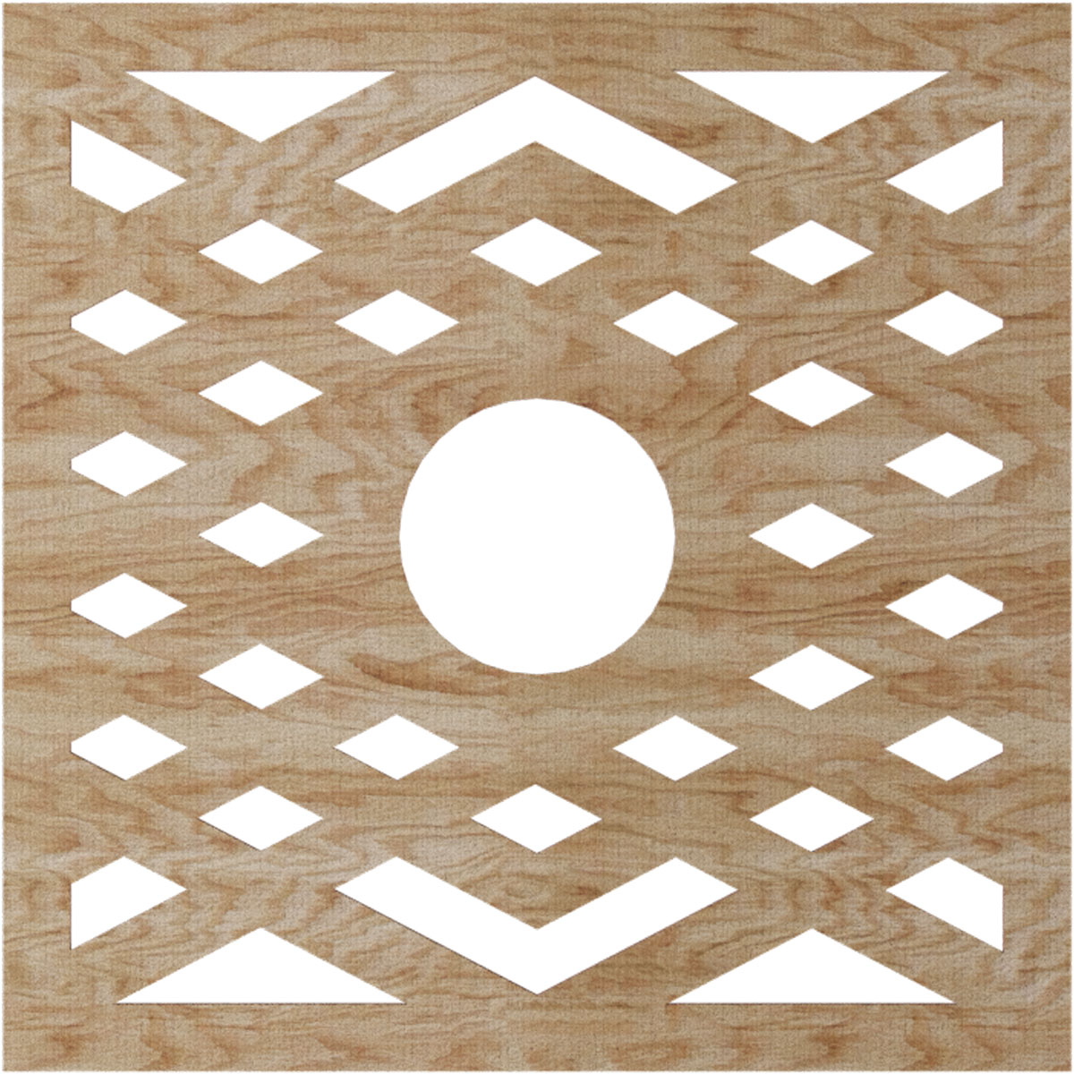 Ekena Millwork CMWP32X32X0250CHRO Ceiling-Medallions - View #4