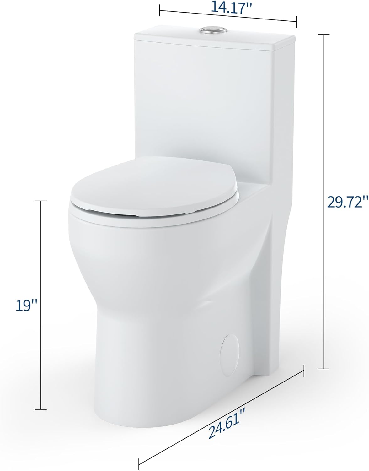 Qeetex DHZ-PHO-34F4TP8F Toilet-Bowls - View #2