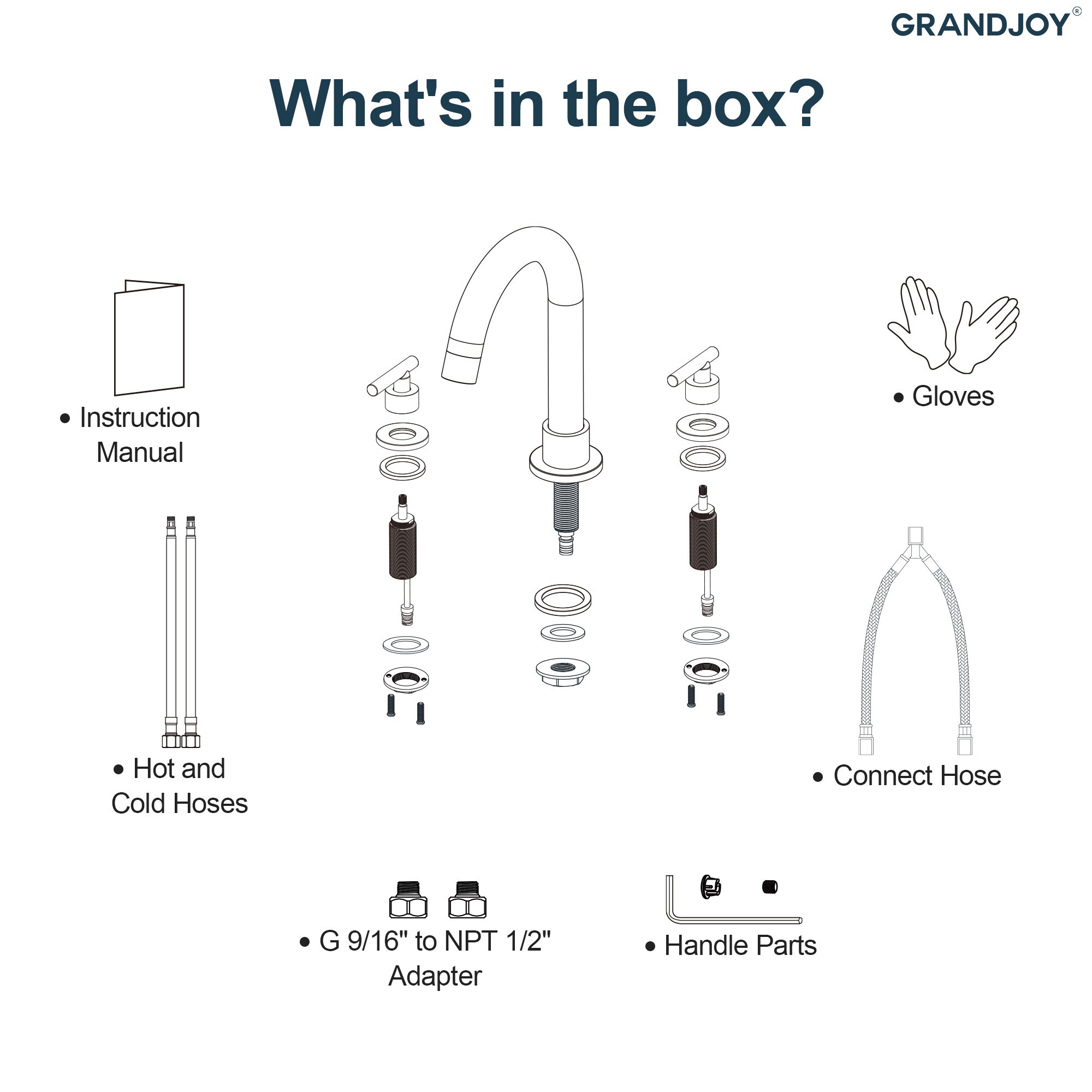 GRANDJOY TOBILI202MB Lavatory-Faucets - View #13