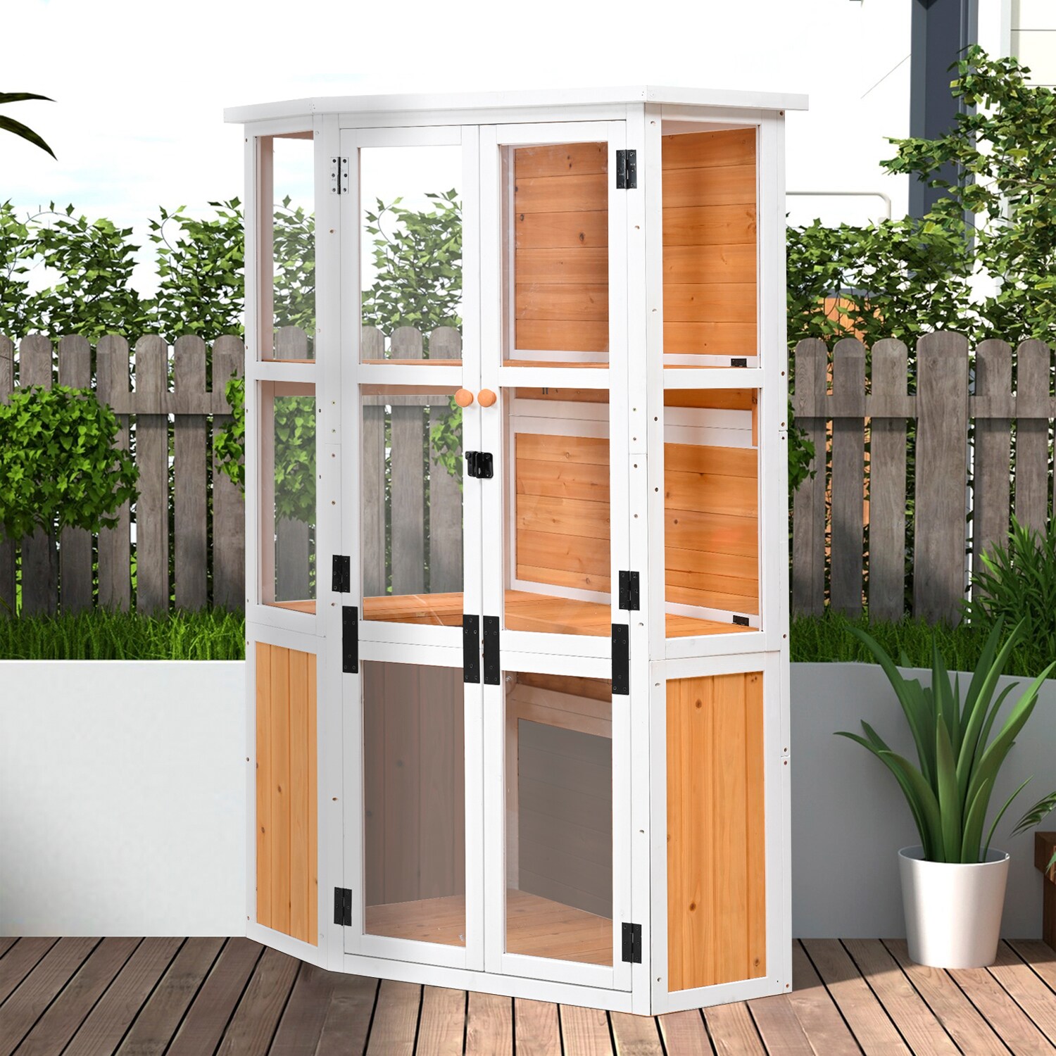 Maincraft D01-OSS23 Wood-Storage-Buildings - View #2