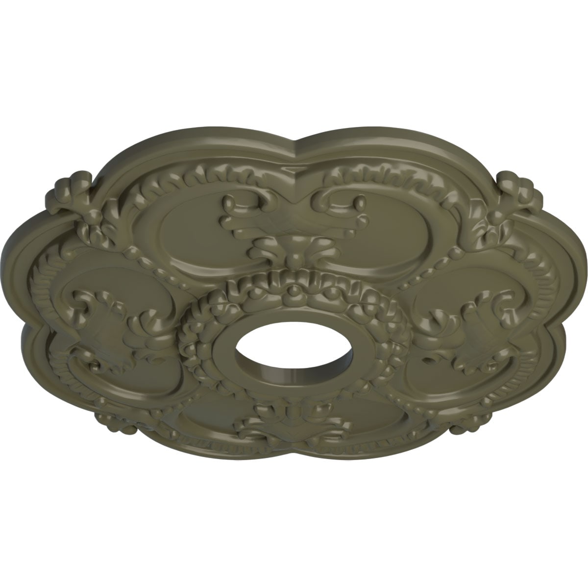 Ekena Millwork CM17ROPTF Ceiling-Medallions - View #2