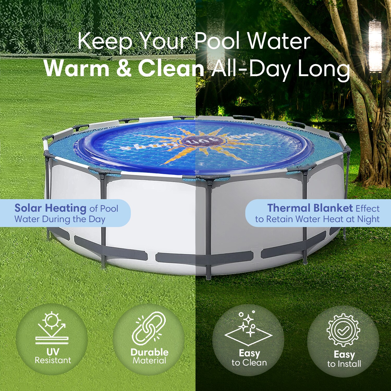 Solar Sun Rings 232374 Pool-Covers - View #5