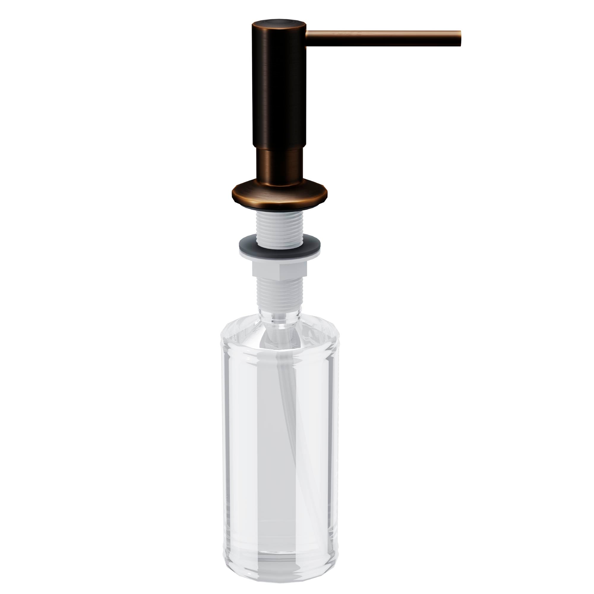 Karran SD35ORB Oil Rubbed Bronze 12-oz. Capacity Deck-mount Soap and Lotion Dispenser