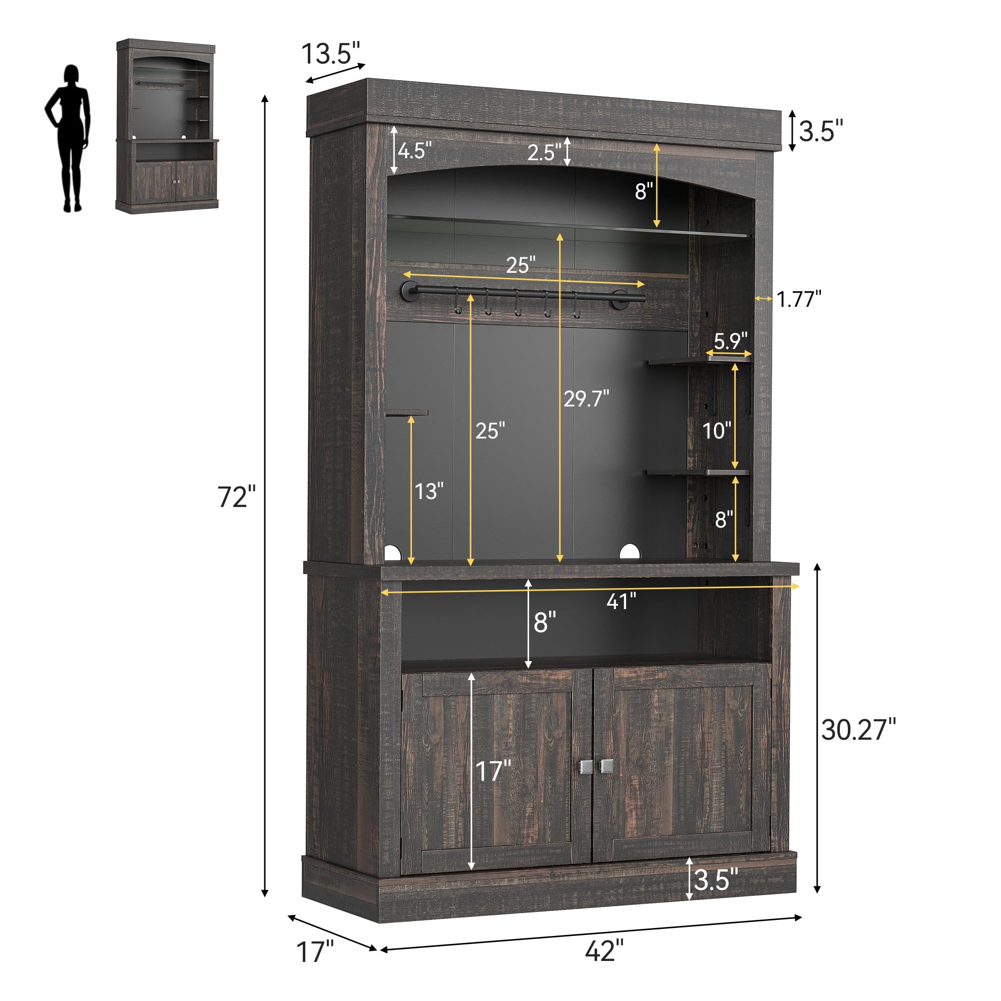 GarveeLife GLYD-PHO-11S47O6P Cabinets-Kitchen - View #2