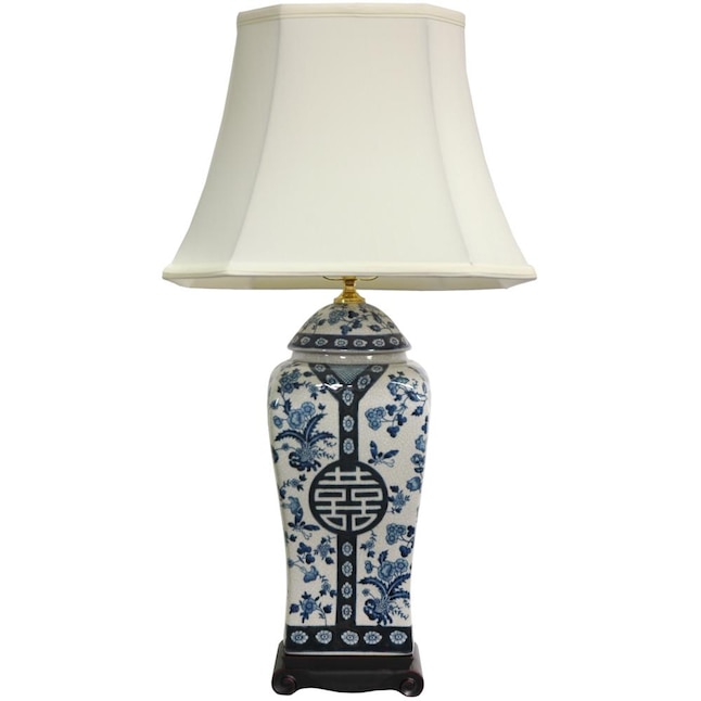Red Lantern Oriental Furniture 26 In, Blue Willow Lamp Shades