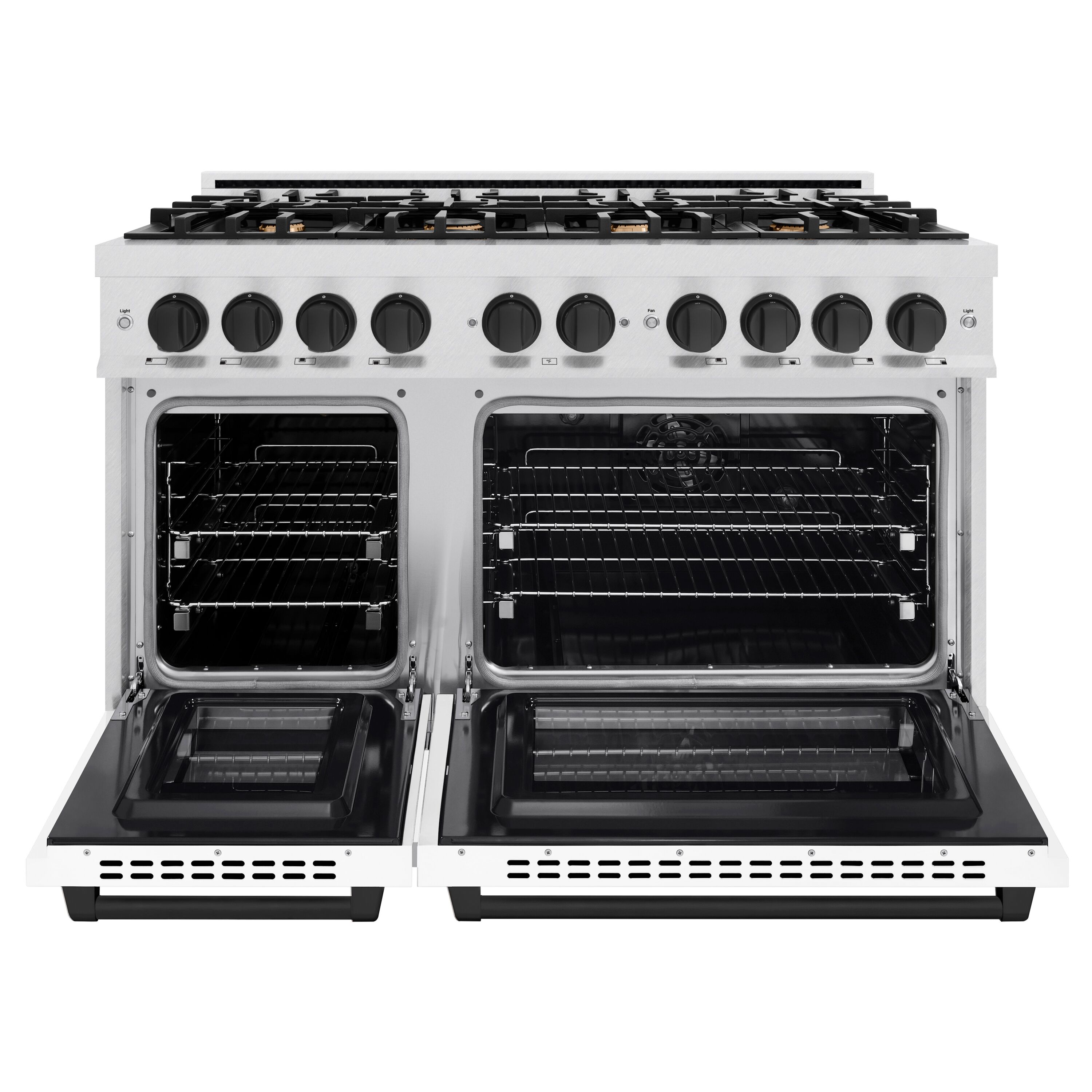 ZLINE KITCHEN & BATH HDRSZ-WM-48-MB Double-Dual-Fuel-Ranges - View #5