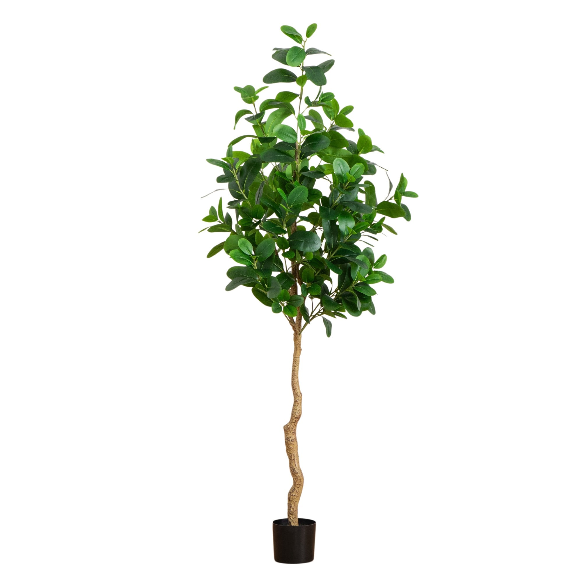 Nearly Natural T4988 84-in Green Indoor Floor Ficus Artificial tree