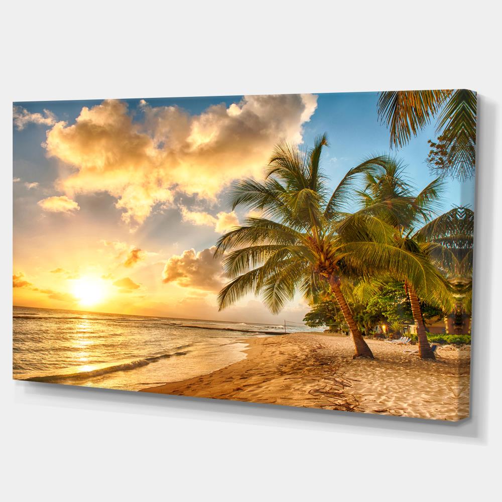 Designart 20-in H x 40-in W Coastal Print on Canvas in the Wall Art ...