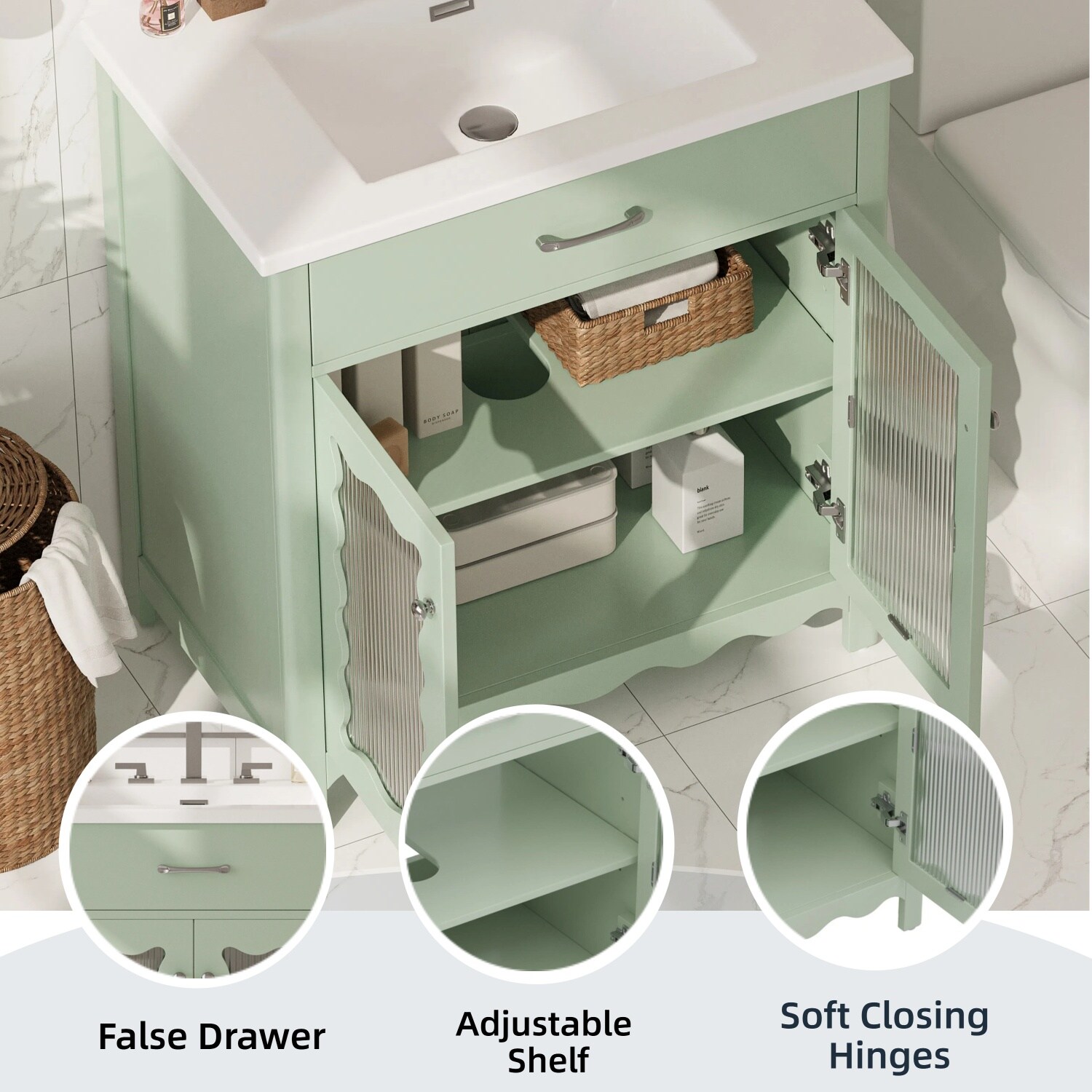 Vanityfus VF-NE-9499G Bath-Vanity-Combo - View #5