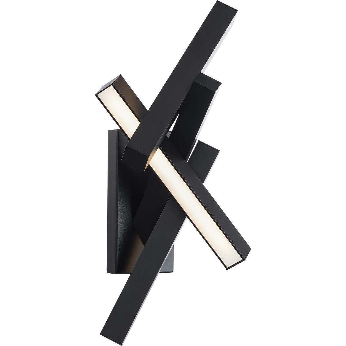 Modern Forms 2124670 WS-W64824-BK Chaos Wall Sconce Wall Light