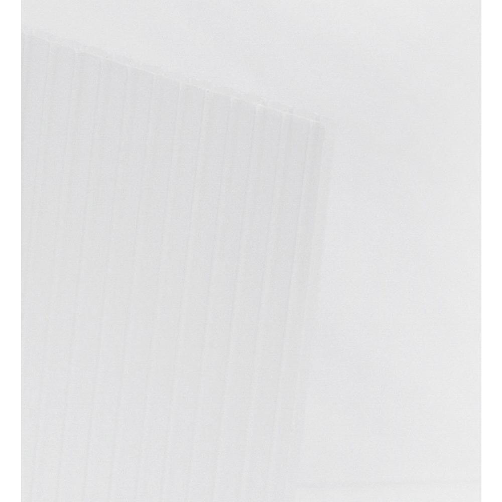 Corrugated Plastic Coroplast Sheets Sign 6mm Translucent 24 x 48 12 pack 