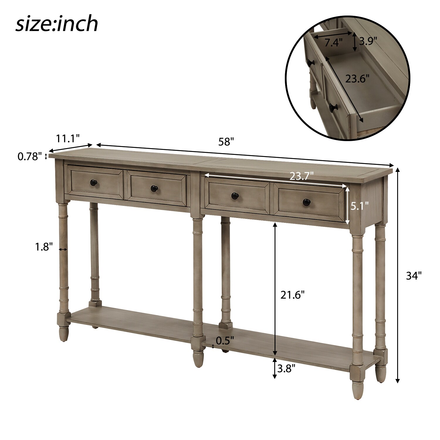 AHIOU HOME ZAAH-CT191266E Console-Sofa-Tables - View #11