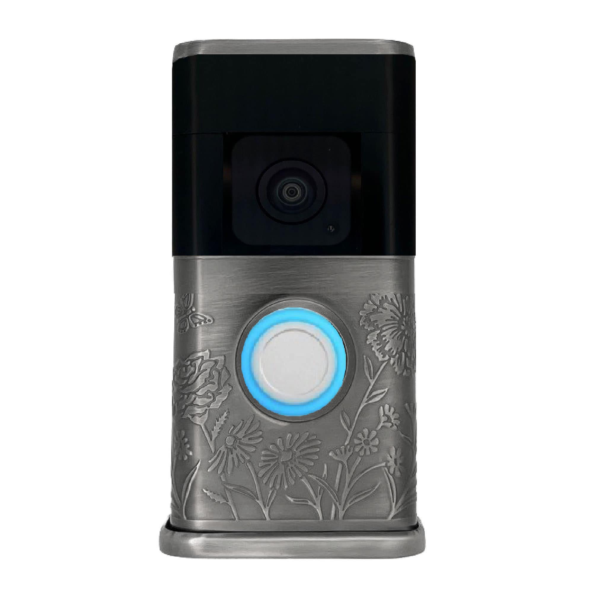 Michael Healy MHVR30045 Video Doorbell Decorative Covers (R3 Collection) Gray Doorbell skin