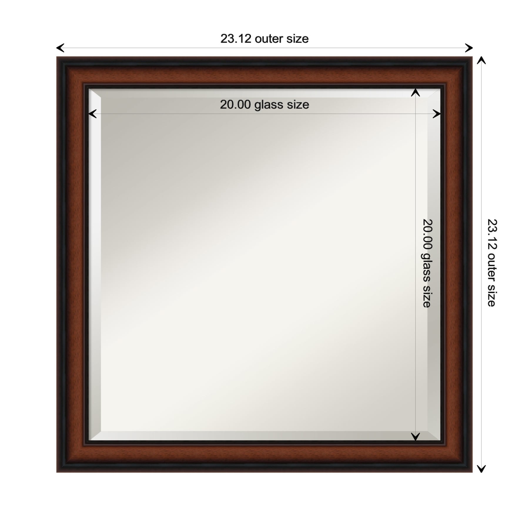 Amanti Art DSW4407170 Framed-Bath-Mirrors - View #2