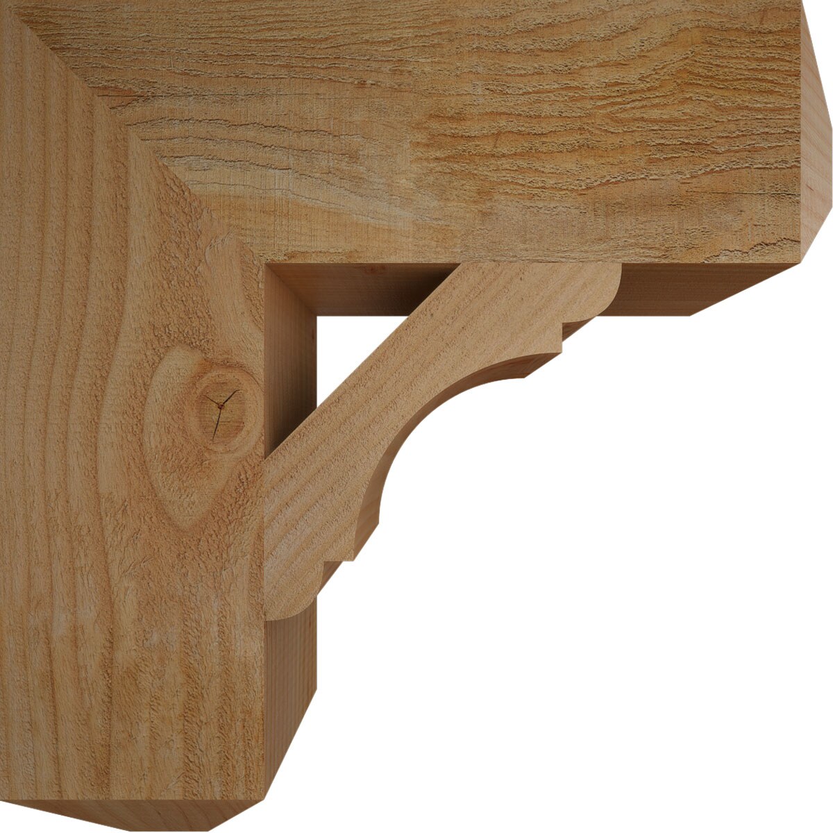 Ekena Millwork BKT06X20X20OLY04RDF Exterior-Brackets-Braces - View #3