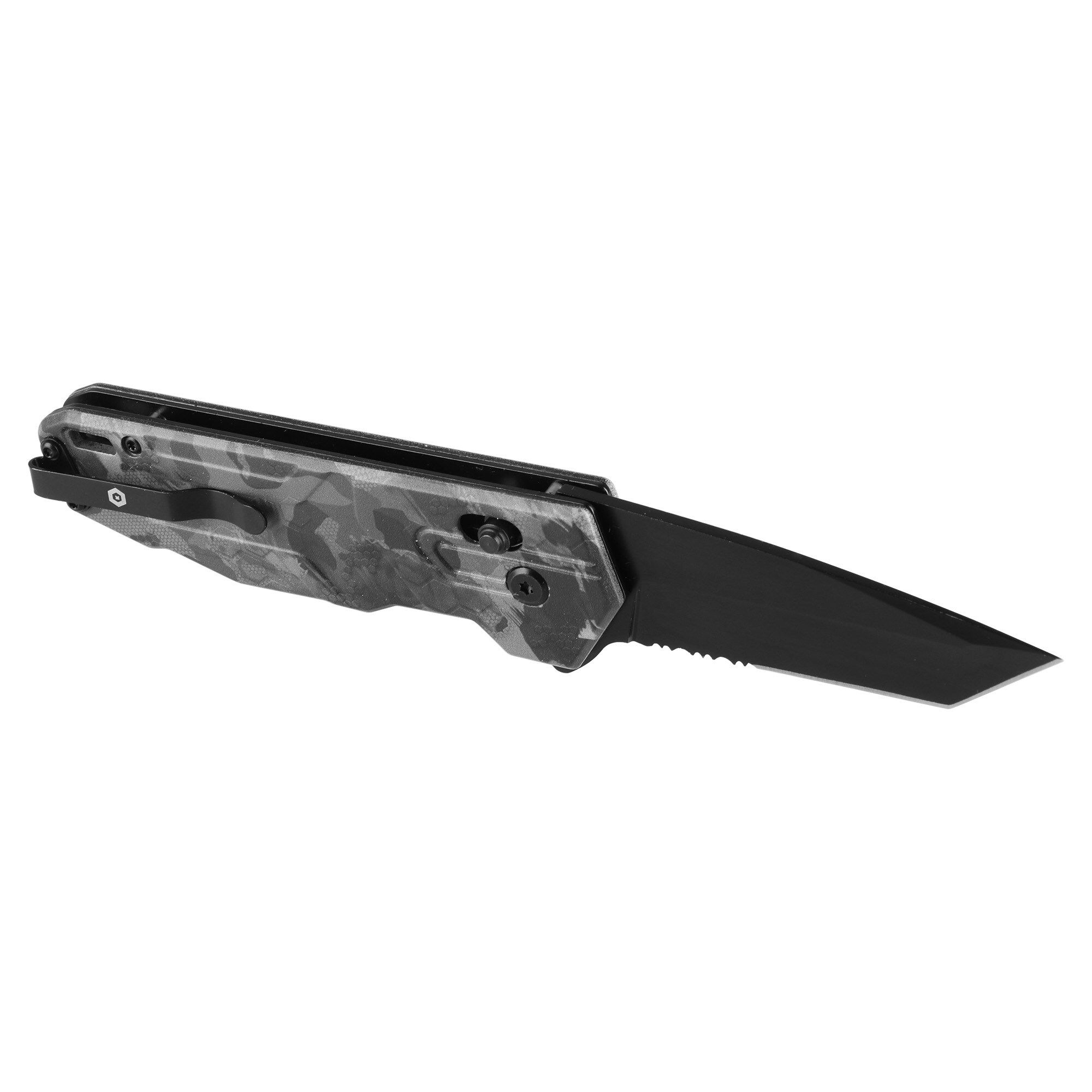 Kobalt 3.5-in Stainless Steel Blade with Serration Pocket Knife in the Pocket  Knives department at