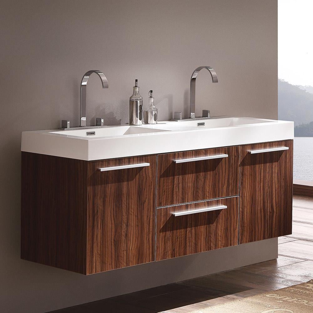 Light Luxury Solid Wood Slate Vanity Bathroom Set With Double Basin And  Combined Washbasin From Huanlingluo, $1,780.07