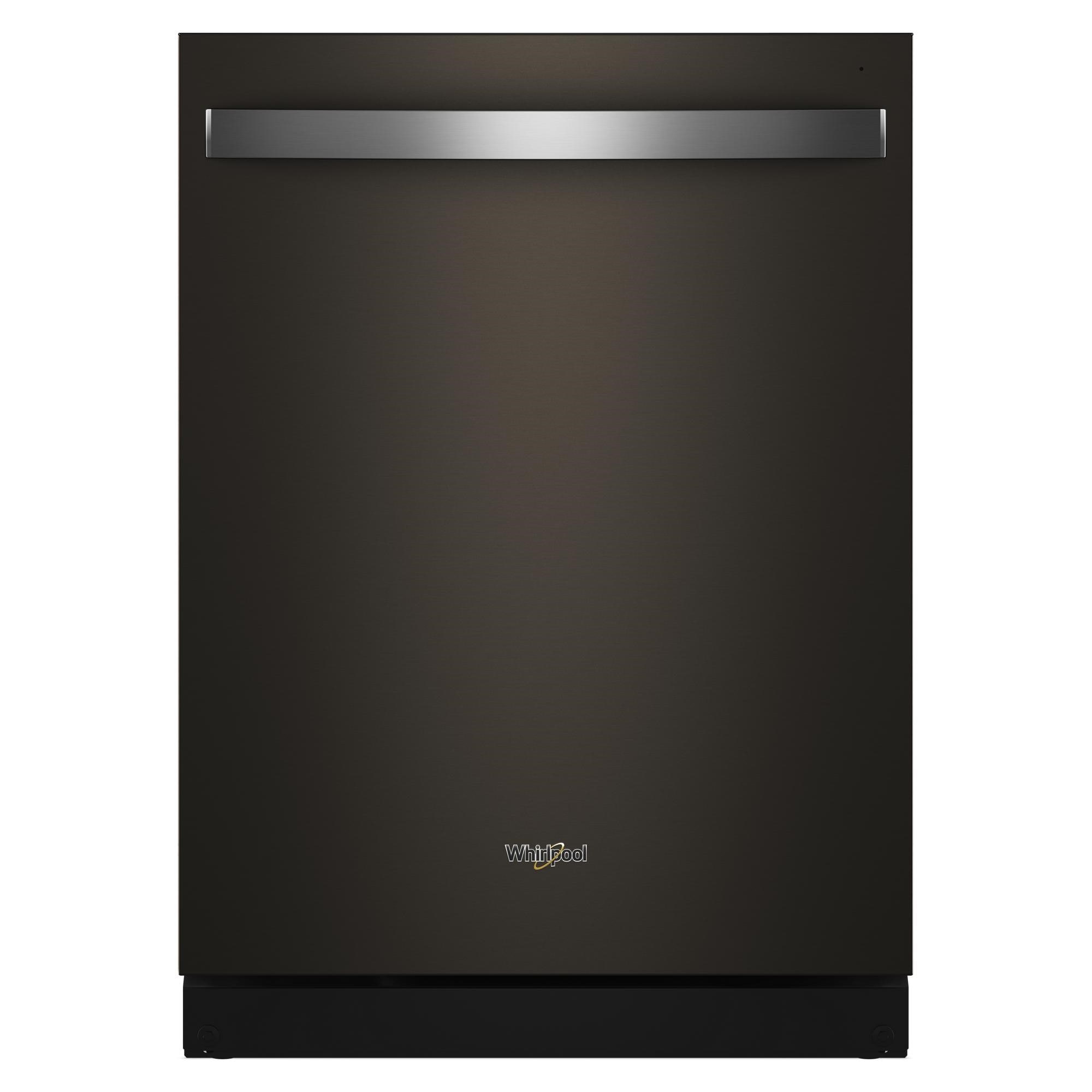 Whirlpool WDTS8024SV 24-in Top Control Built-in Dishwasher With Third Rack ( Print Resist Black Stainless ) , 39-Decibel Quietest Sound Level