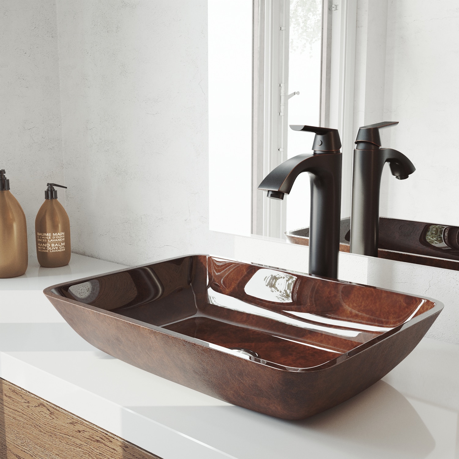 VIGO VGT1600 Bath-Sink - View #2