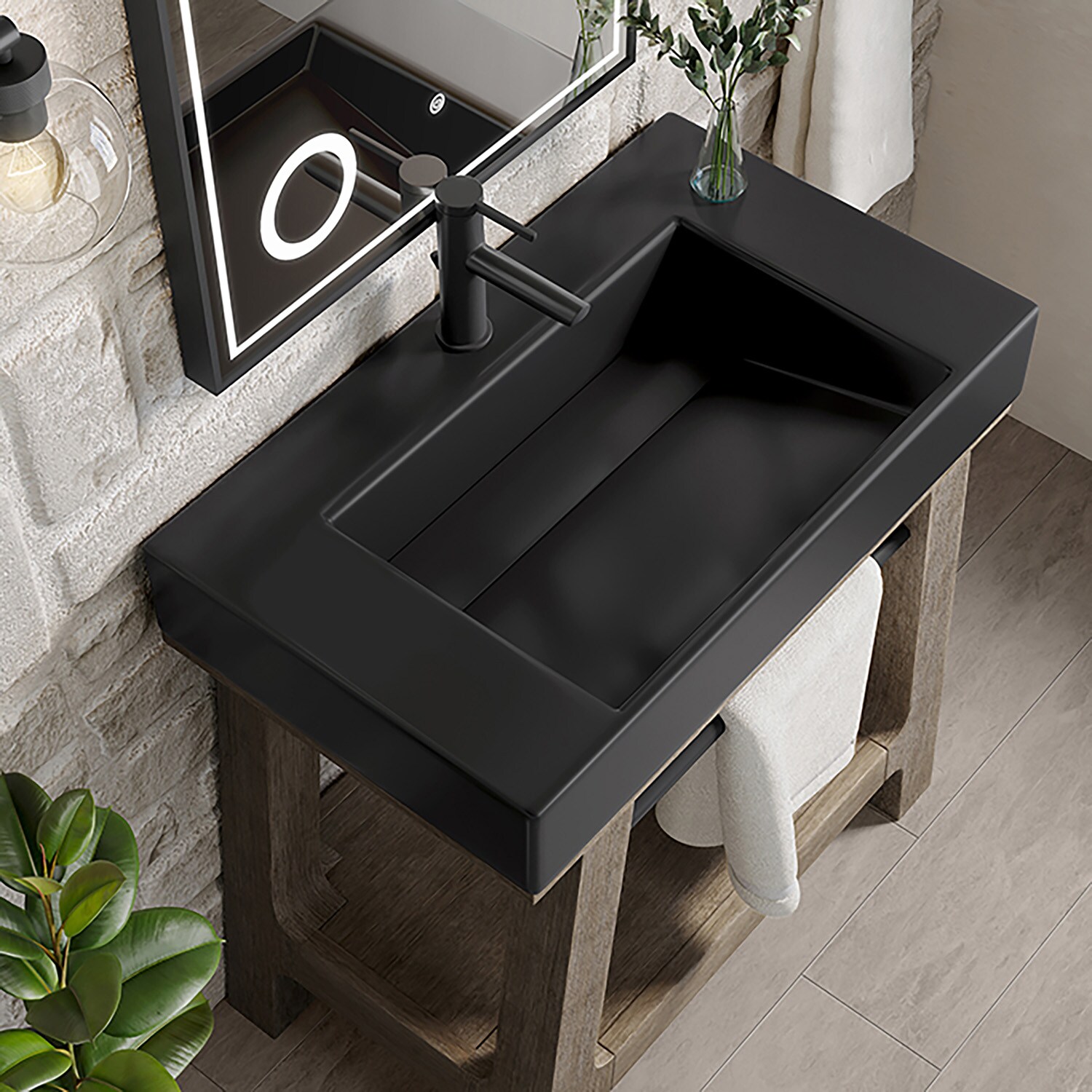 James Martin Vanities 165-V31.5-WTB-BM Bath-Vanity-Combo - View #4