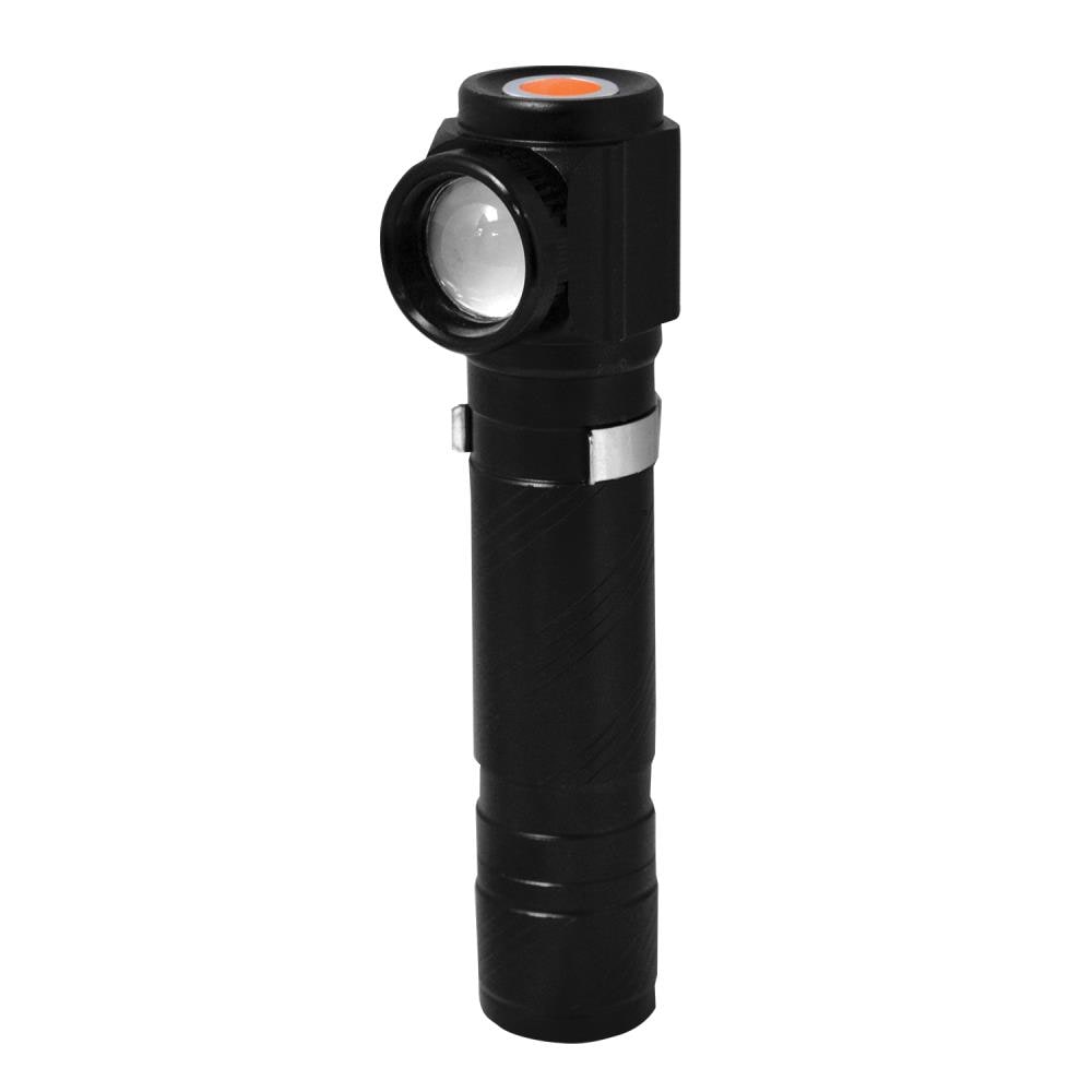 500-Lumen LED Rechargeable Flashlight Battery Included 