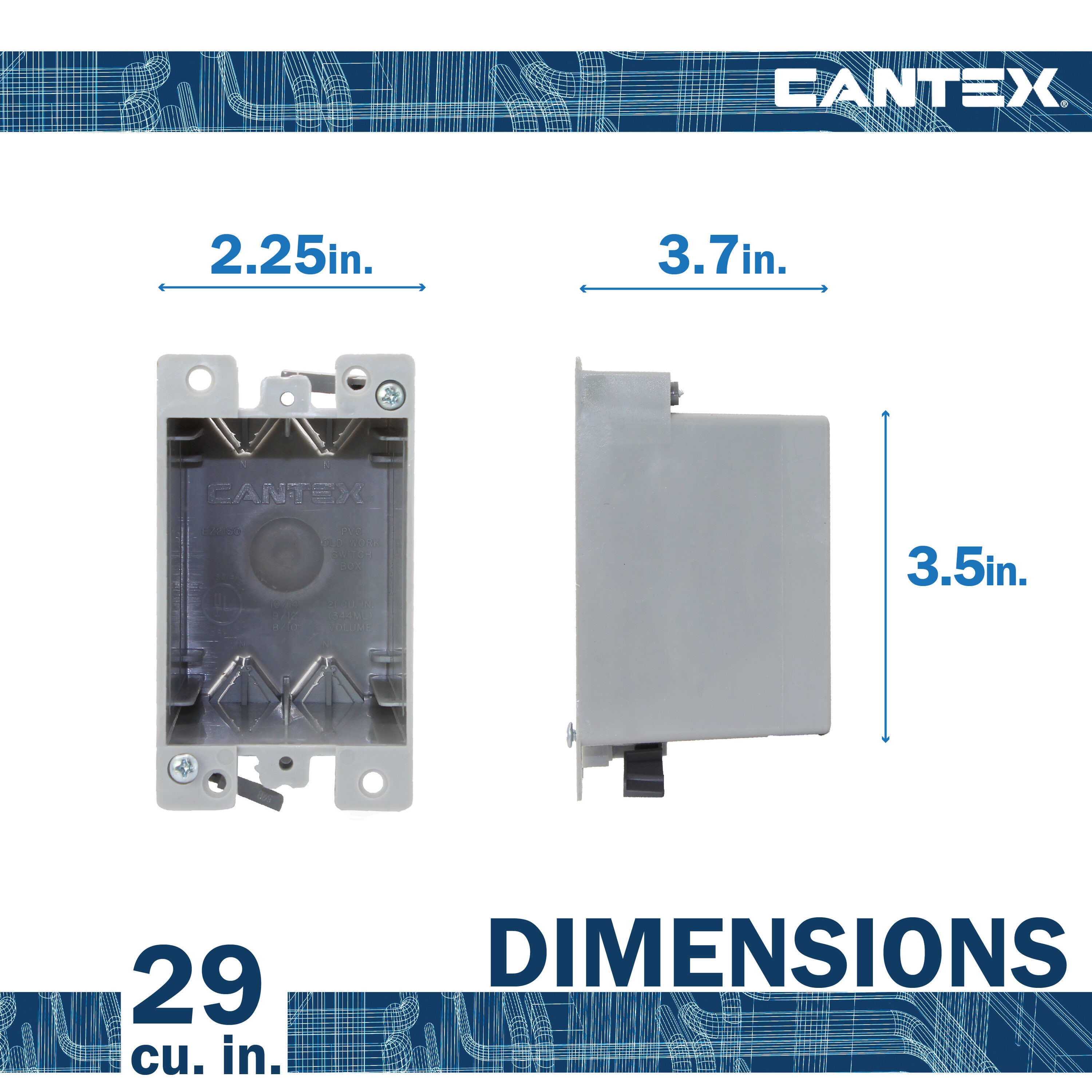 CANTEX LEZ21SO Electrical-Box - View #5