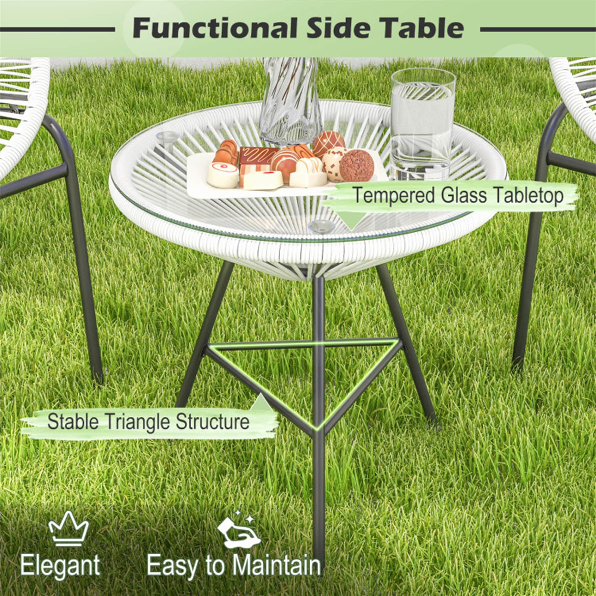BABOOM BOM-66981WH-CO Patio-Conversation-Sets - View #8
