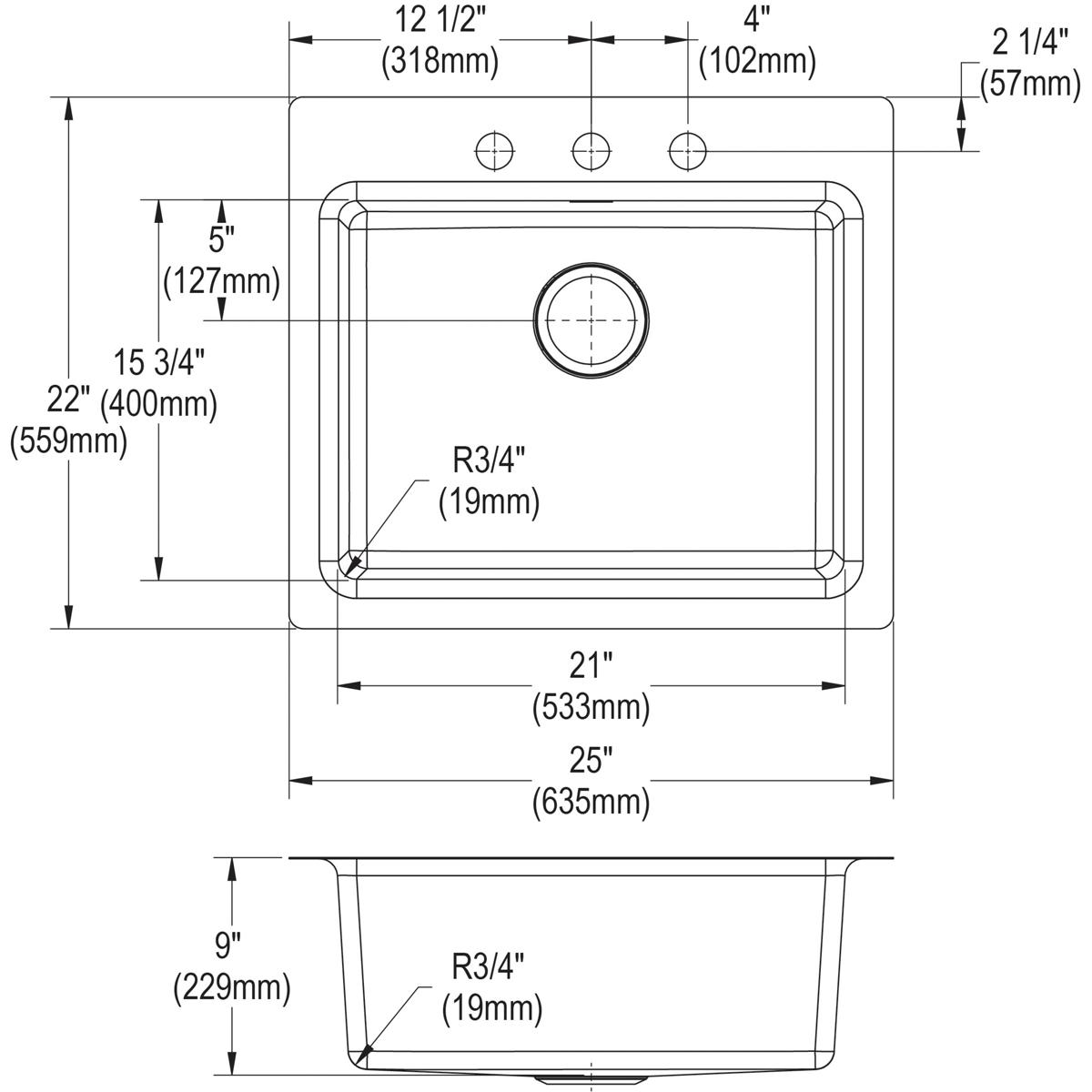 Elkay LWSB25229TR3 Kitchen-Sinks - View #13