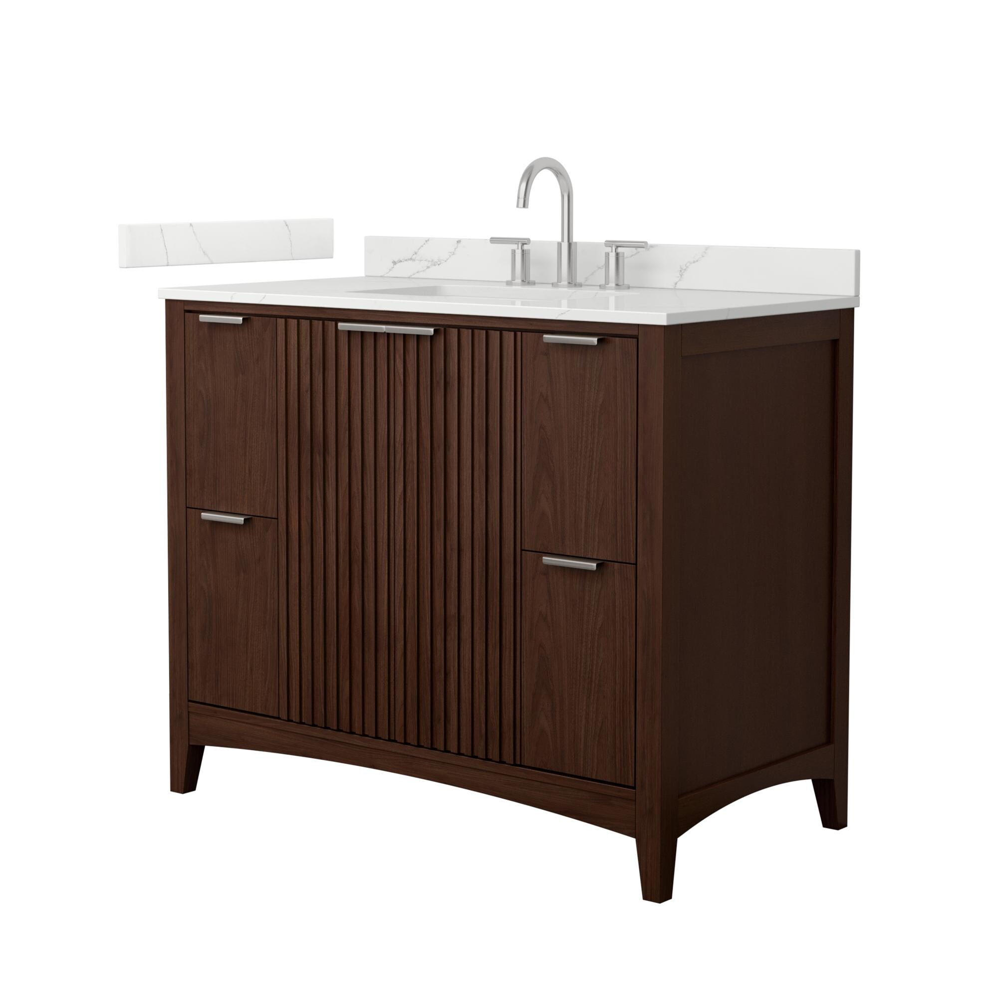 Wyndham Collection WCF919142SDWGTUS3MXX Bath-Vanity-Combo - View #2