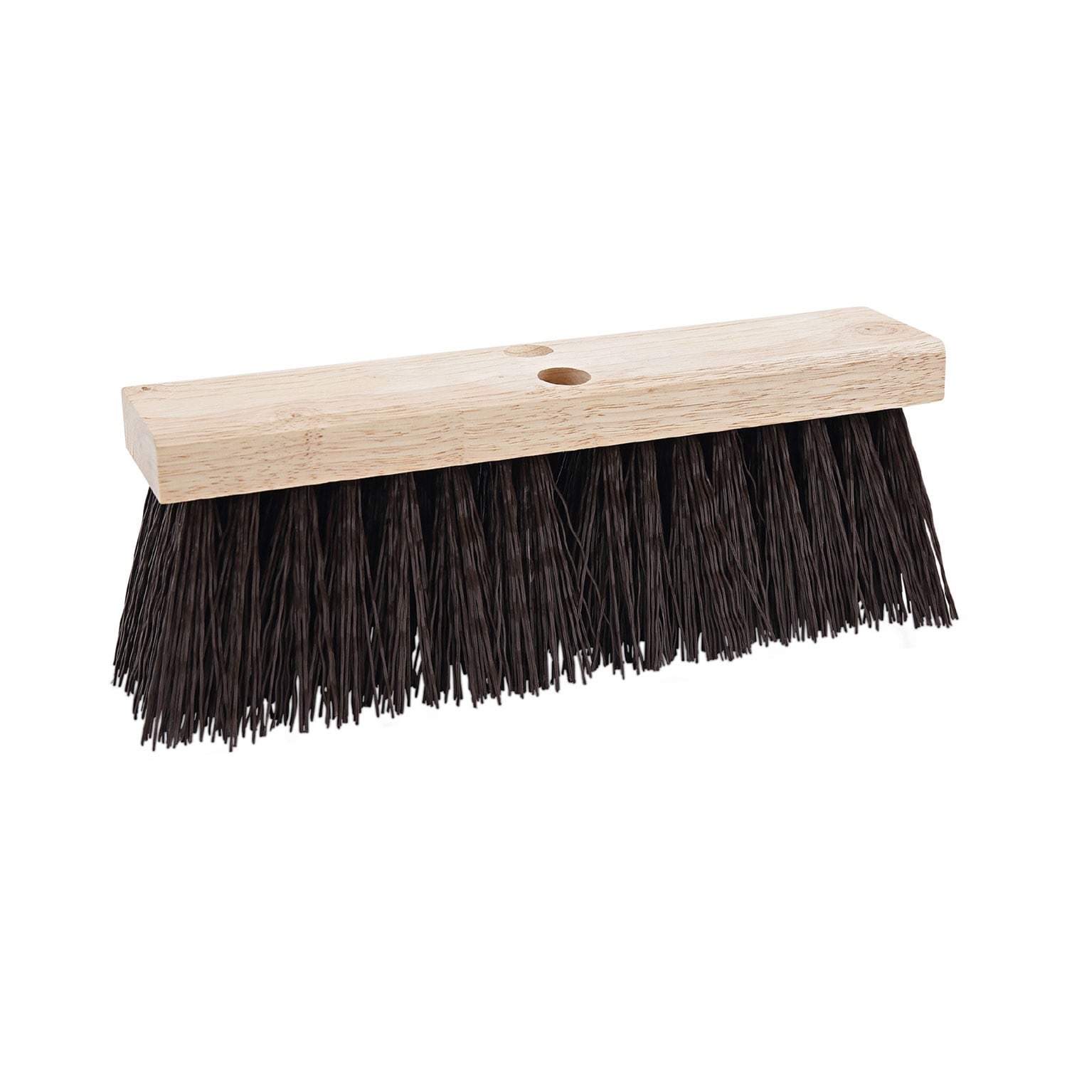Boardwalk Street Broom Head 6.25 Brown Polypropylene Bristles 16 Brush